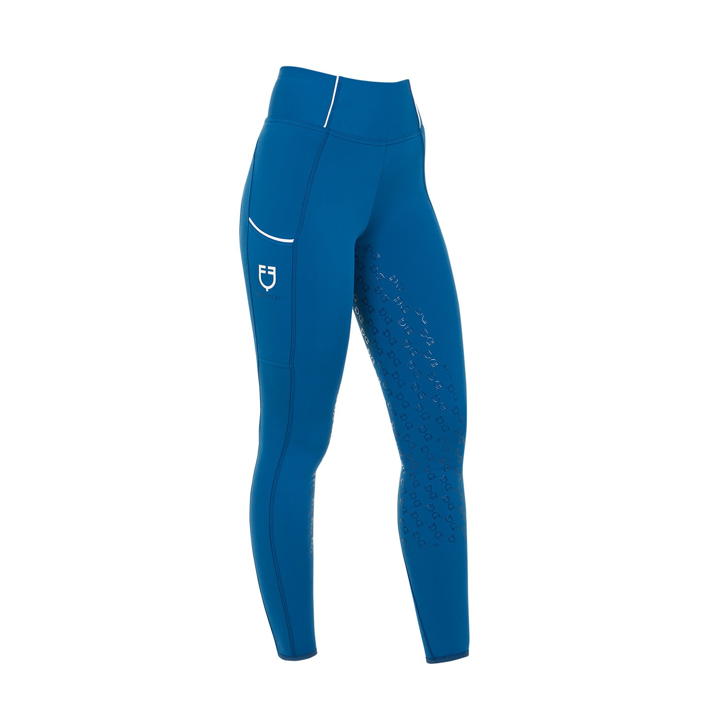 Equestro Leggins Donna Slim Fit Full Grip