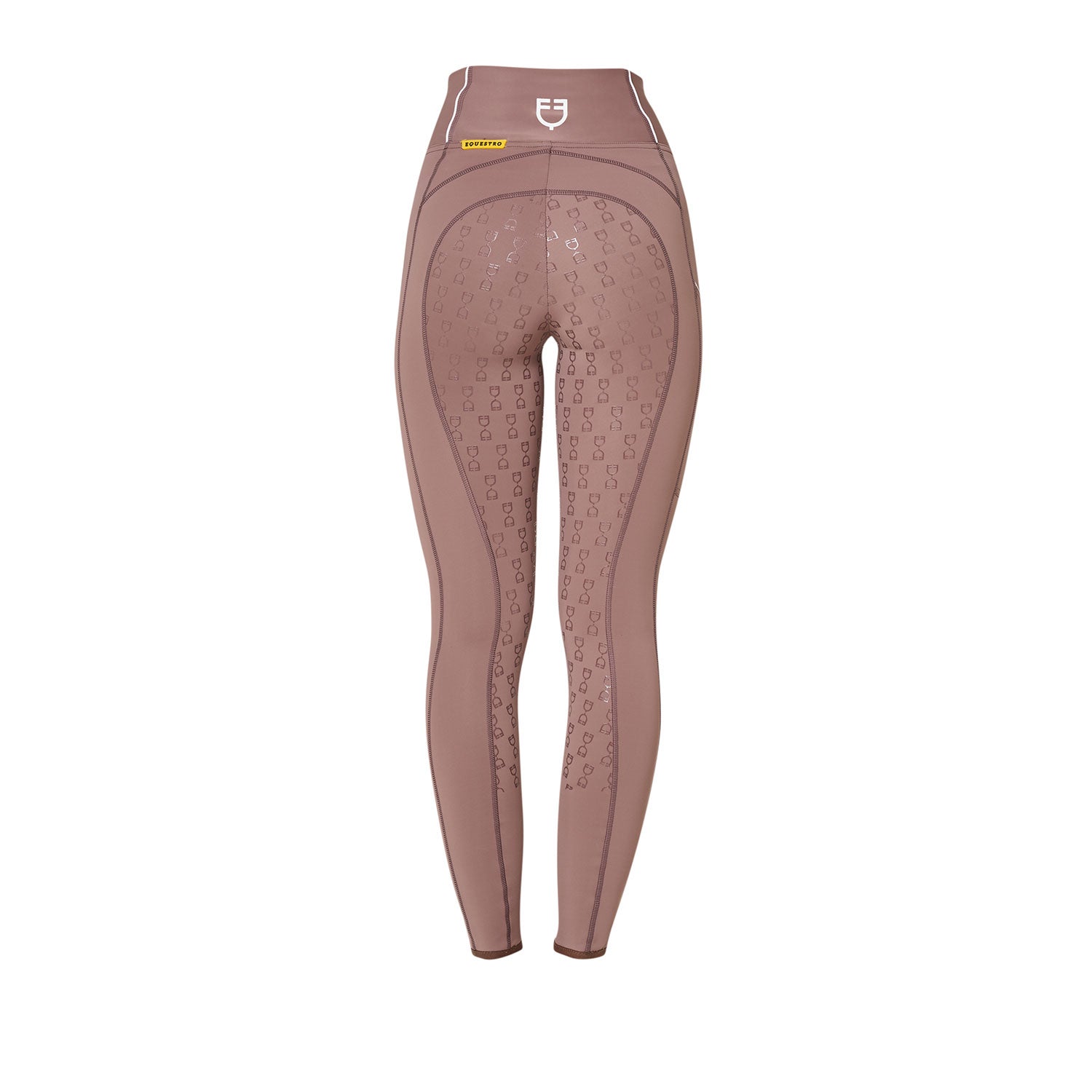 Equestro Leggins Donna Slim Fit Full Grip