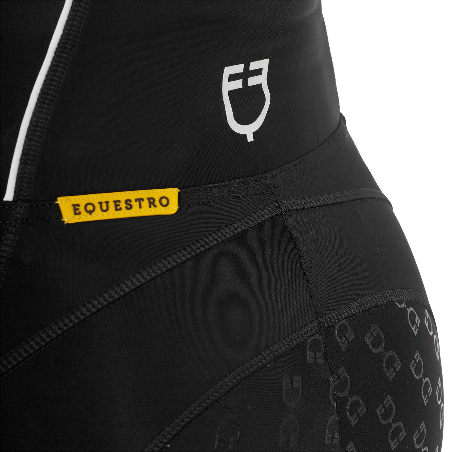 Equestro Leggins Donna Slim Fit Full Grip