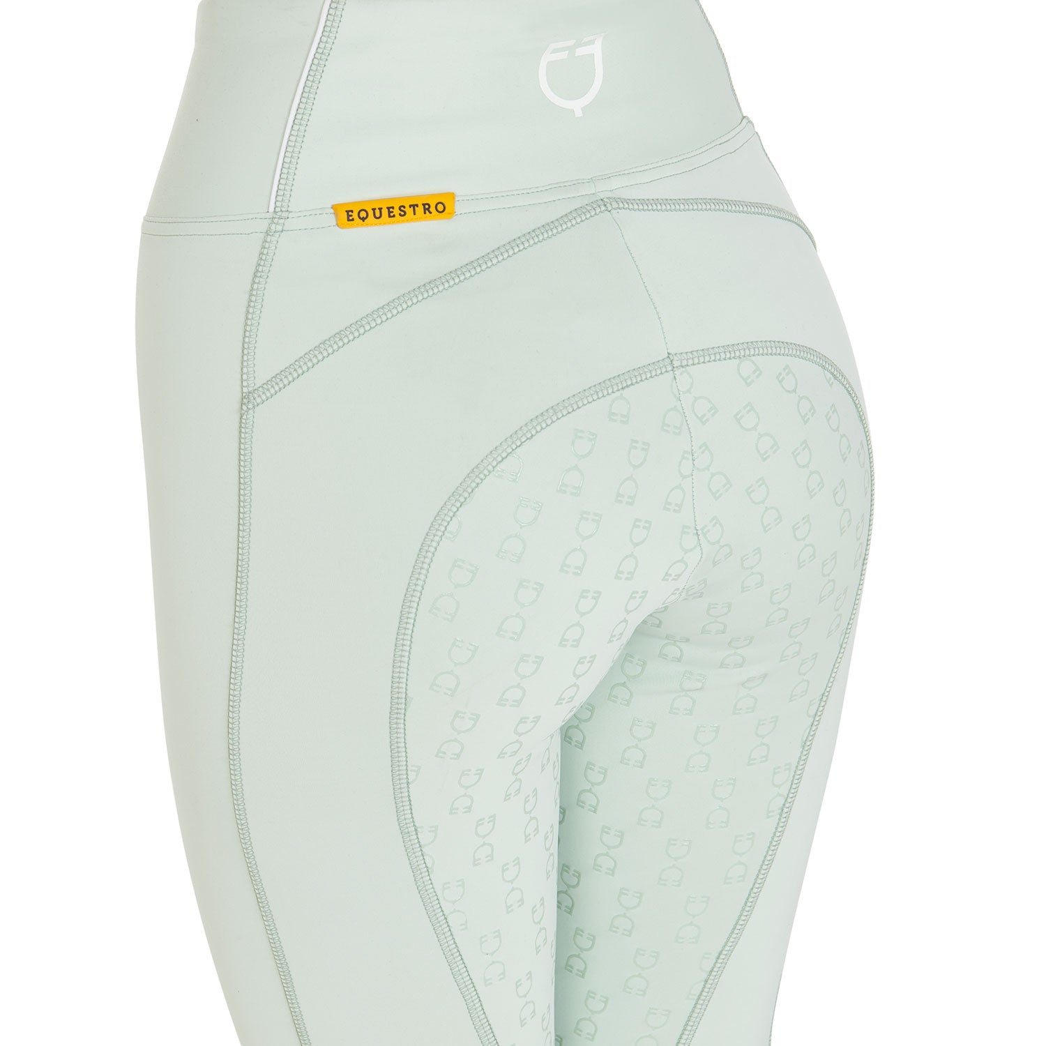 Equestro Leggins Donna Slim Fit Full Grip