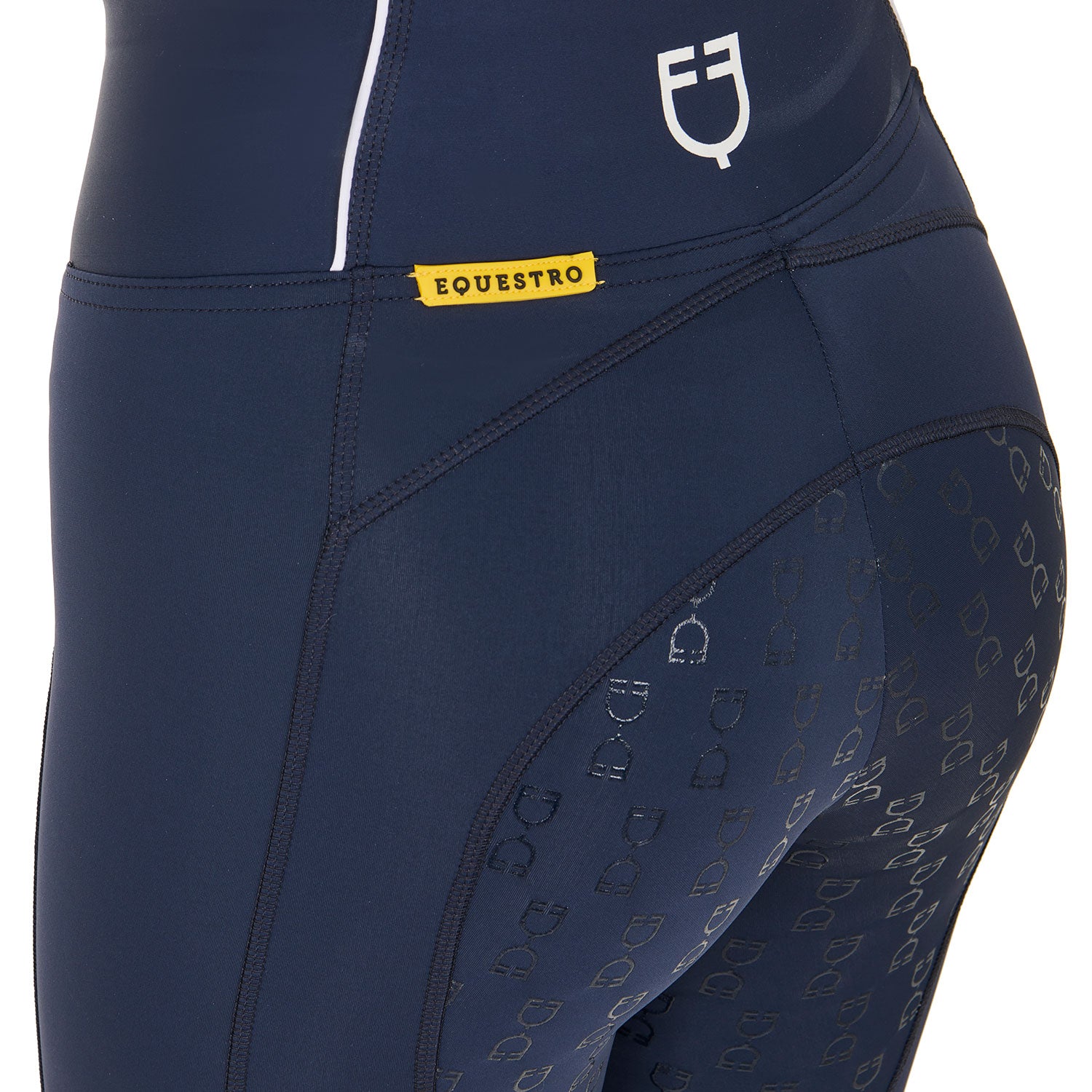 Equestro Leggins Donna Slim Fit Full Grip