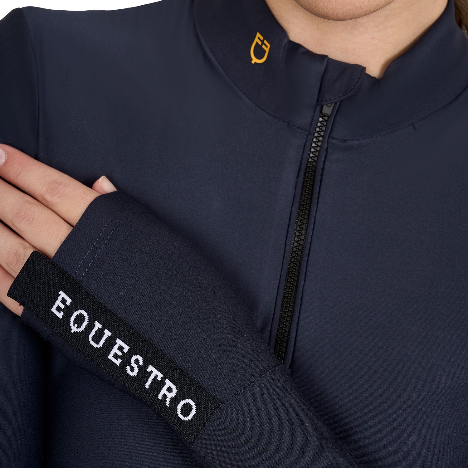 Equestro Polo tecnica donna da allenamento manica lunga