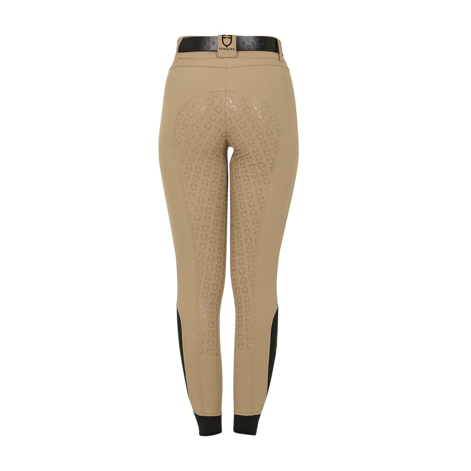 Equestro Pantaloni Donna Full Grip a Vita Alta