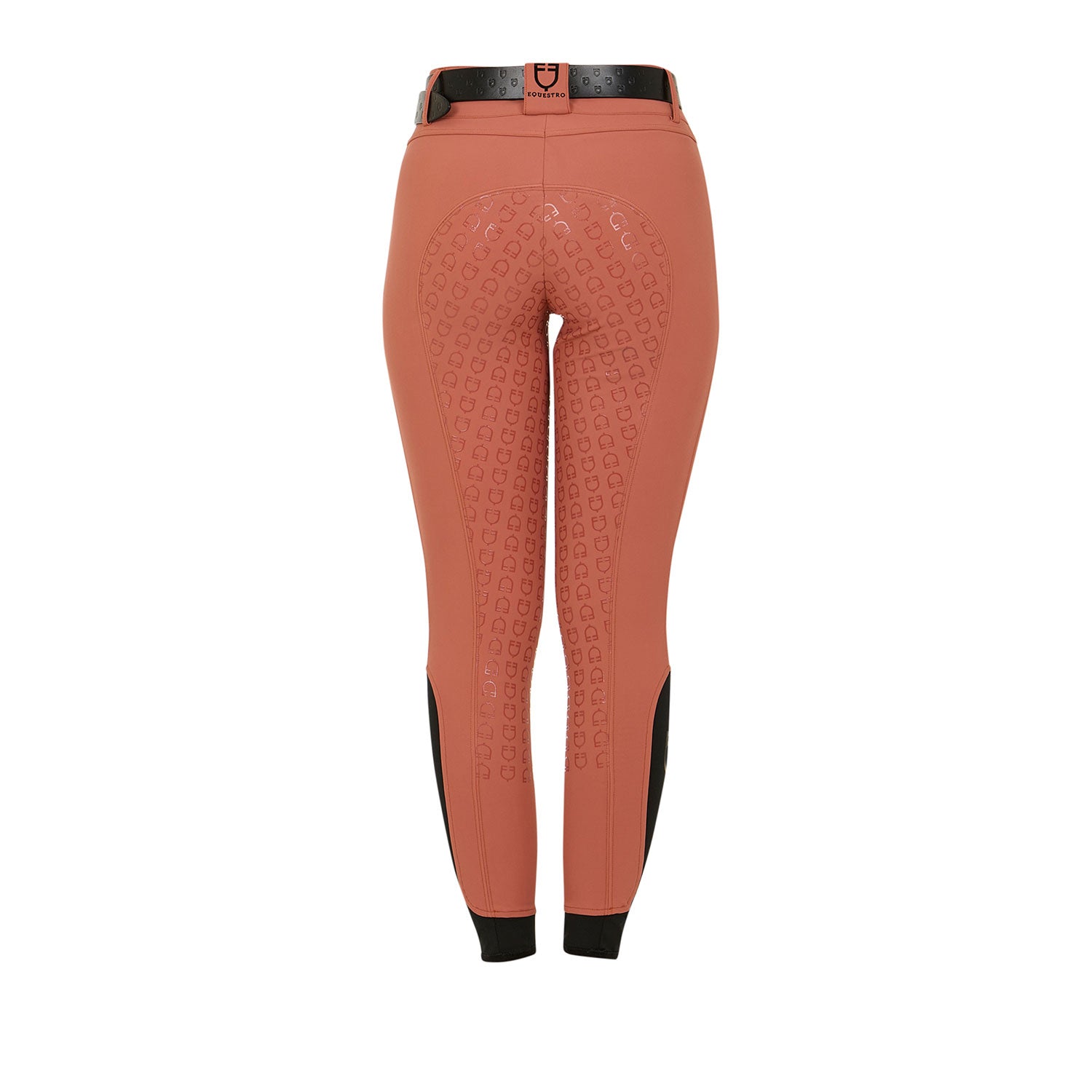 Equestro Pantaloni Donna Full Grip a Vita Alta