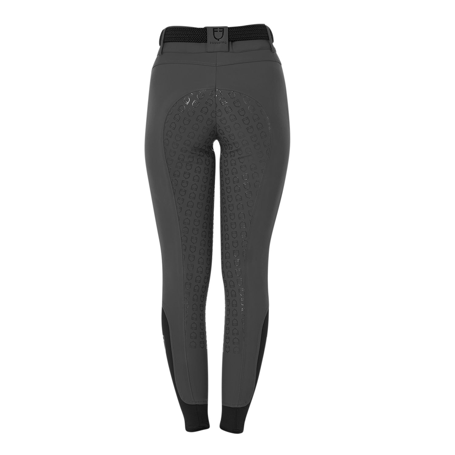 Equestro Pantaloni Donna Full Grip a Vita Alta