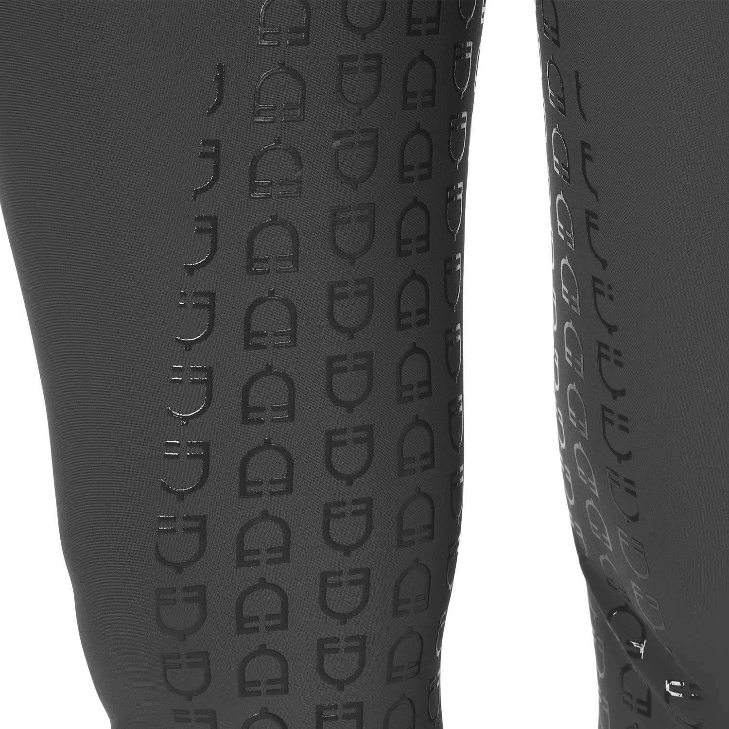 Equestro Pantaloni Donna Full Grip a Vita Alta