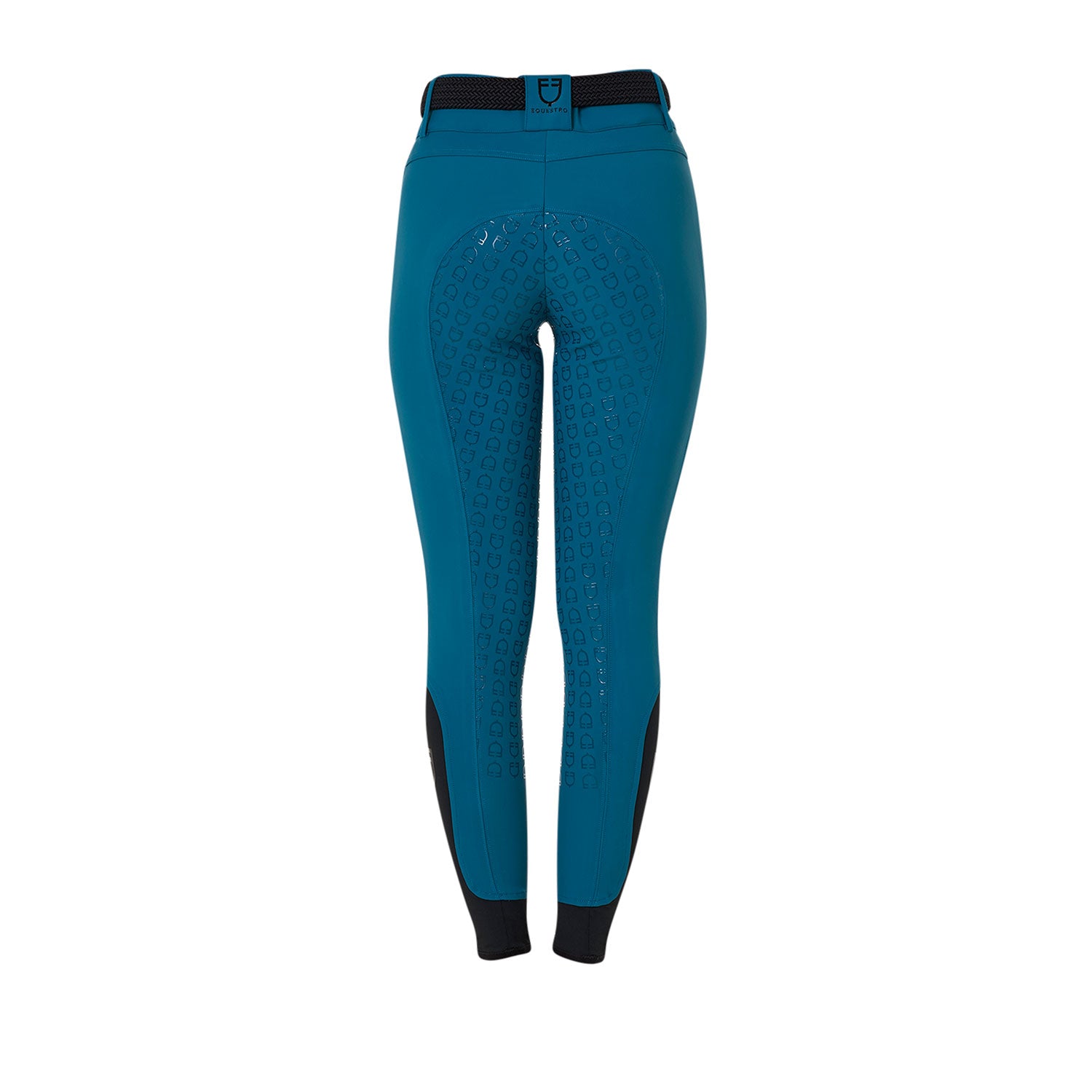 Equestro Pantaloni Donna Full Grip a Vita Alta
