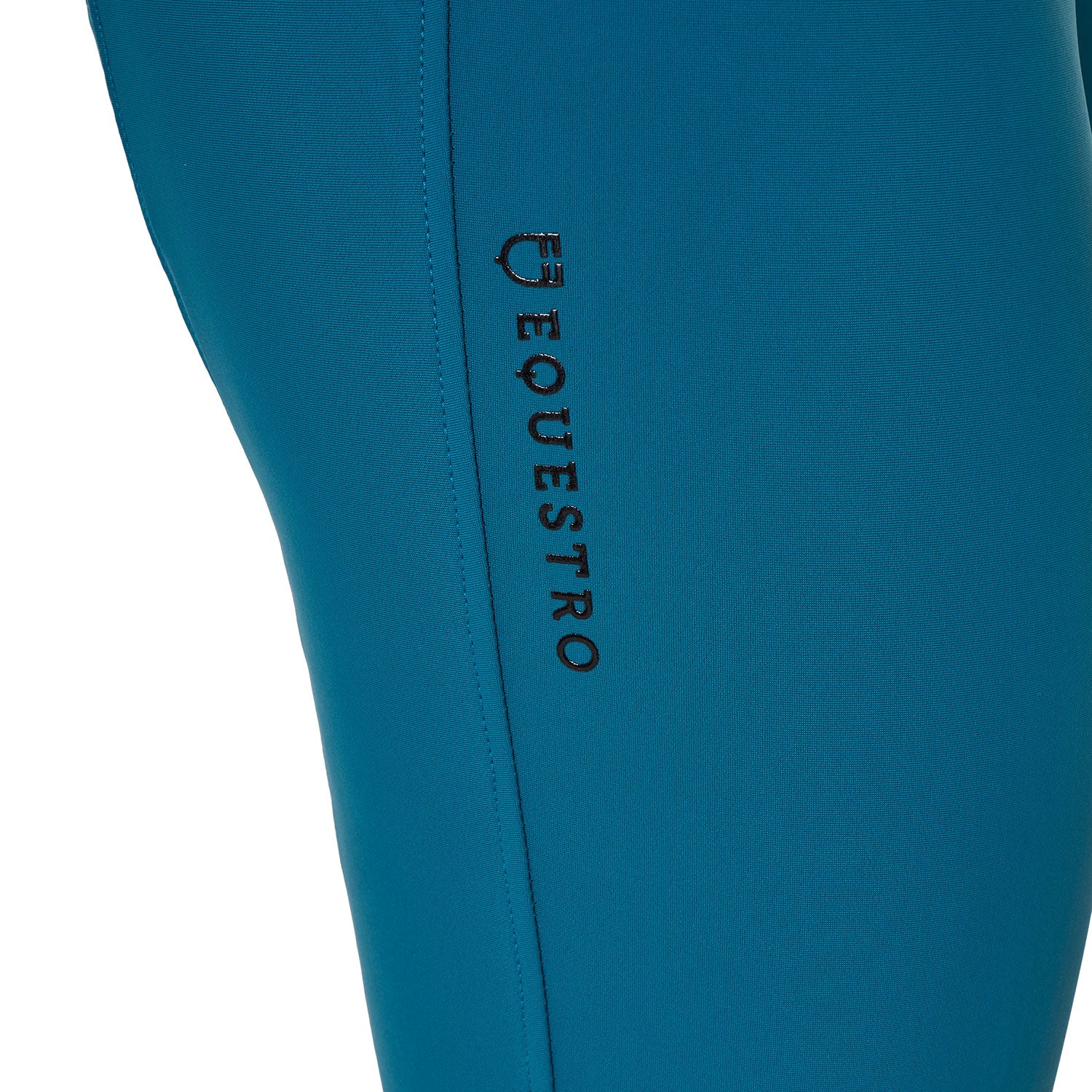 Equestro Pantaloni Donna Full Grip a Vita Alta