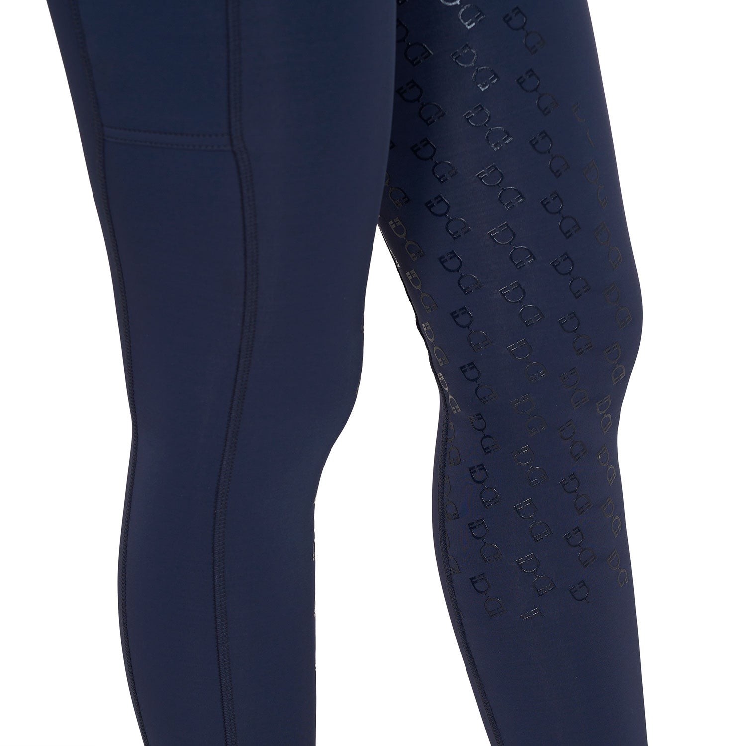 Equestro Leggings Donna Slim Fit con Strass