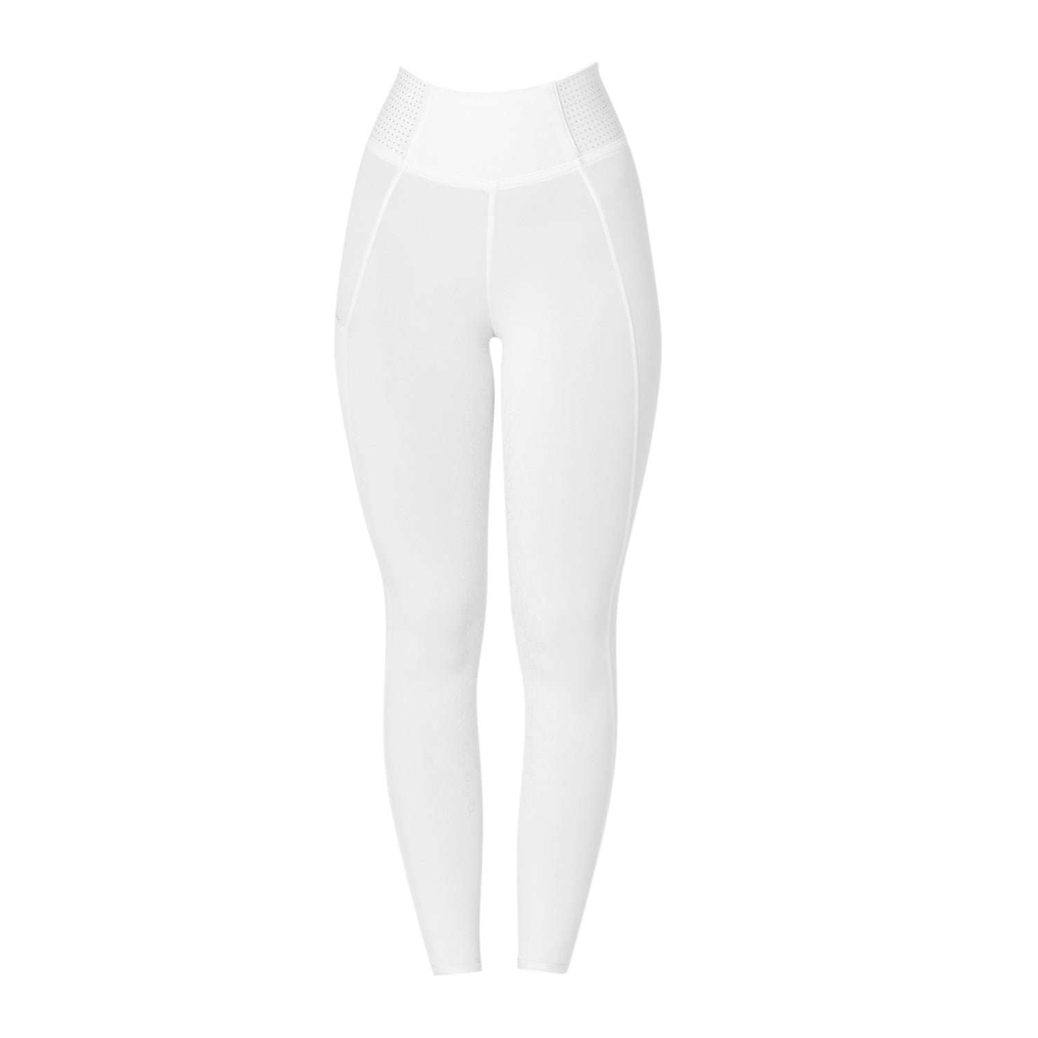 Equestro Leggings Donna Slim Fit con Strass