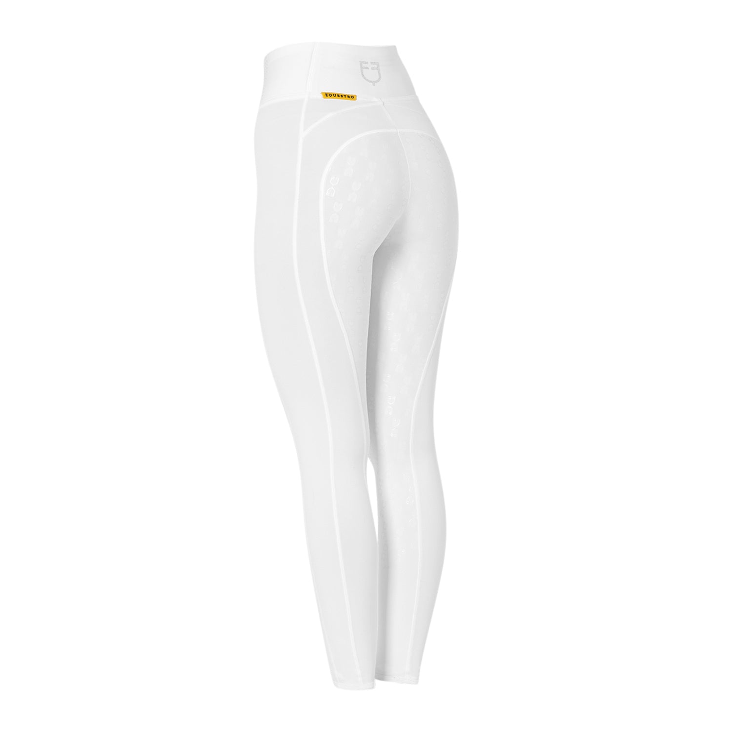Equestro Leggings Donna Slim Fit con Strass