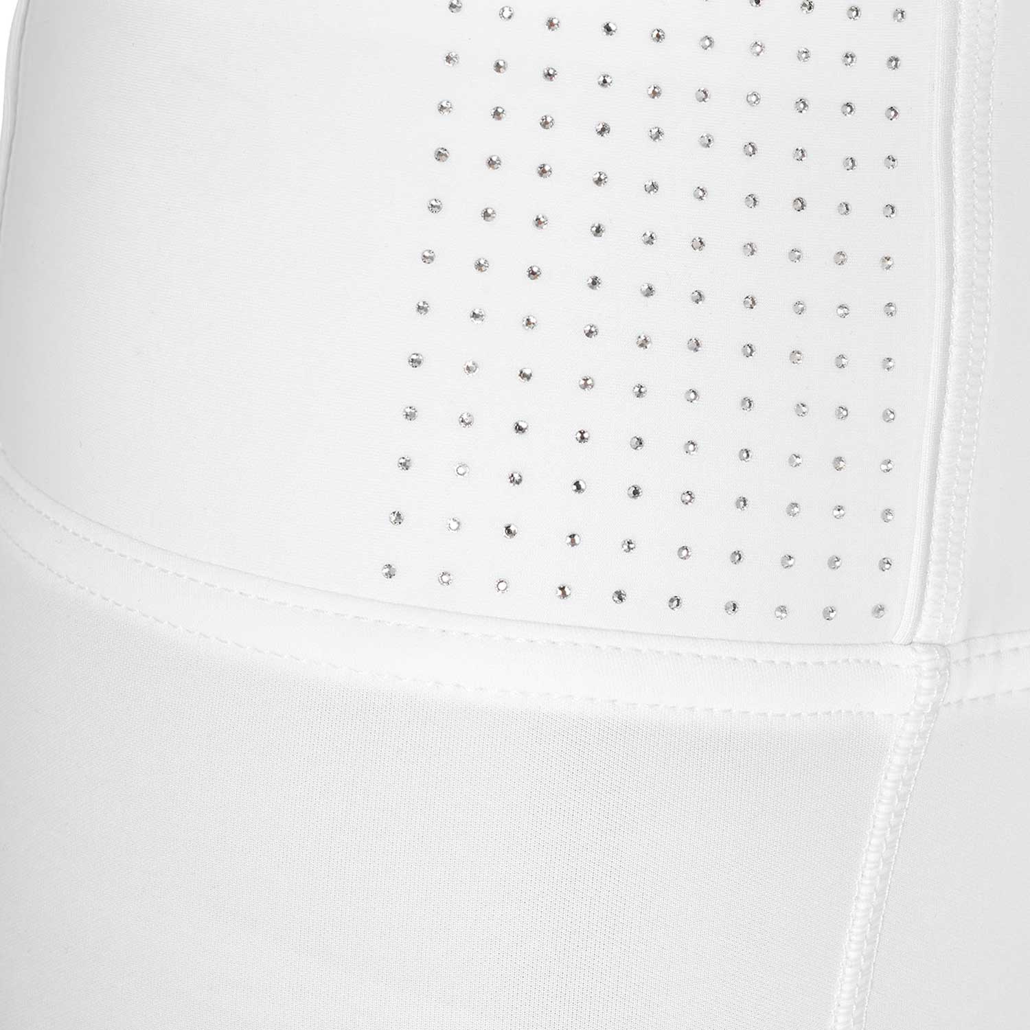 Equestro Leggings Donna Slim Fit con Strass