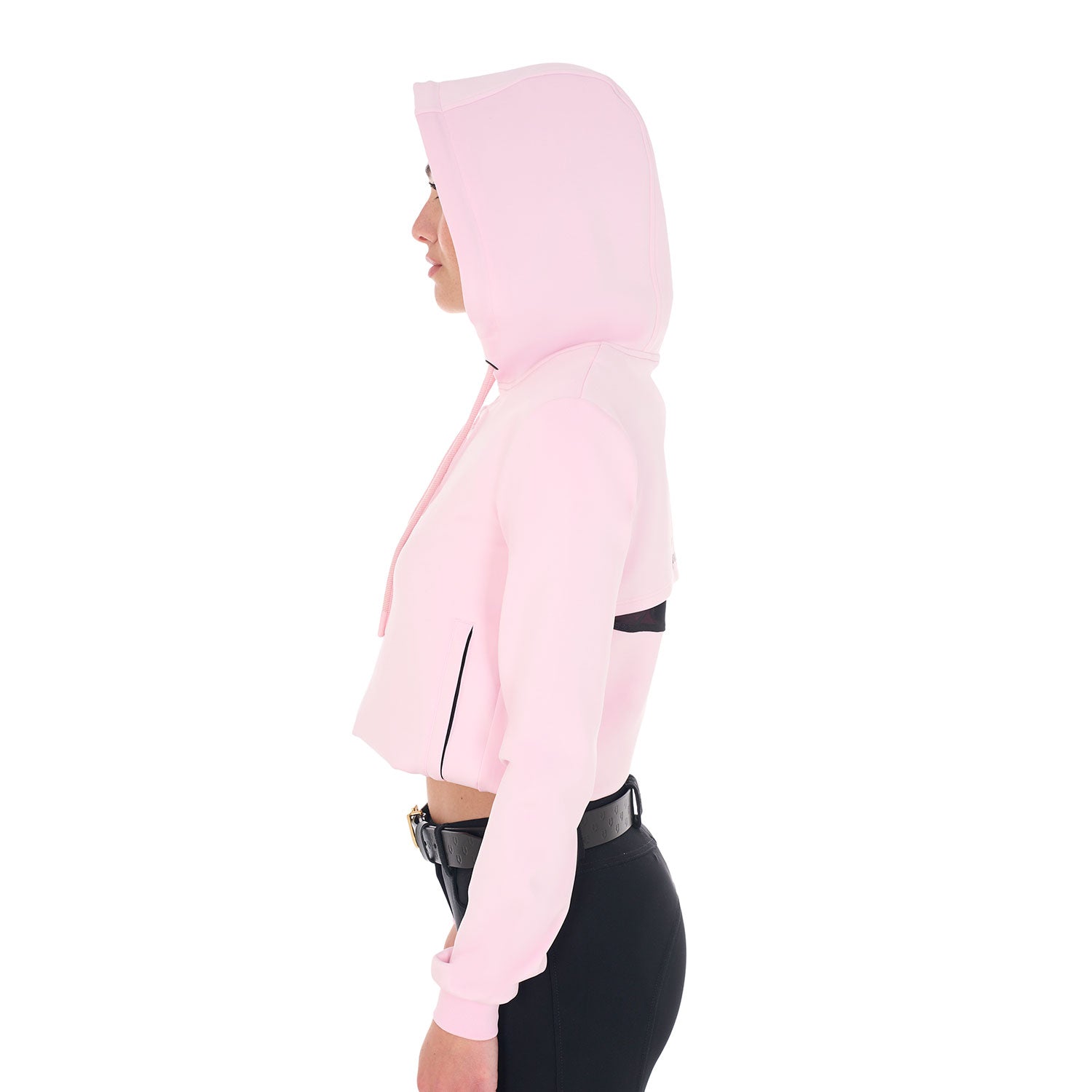 Felpa donna Equestro cut out con cappuccio 2025