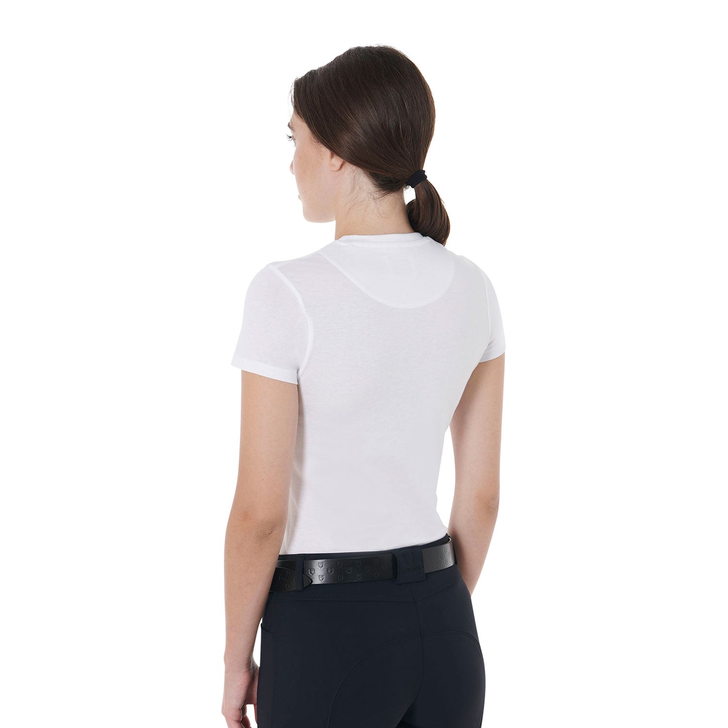 Equestro T Shirt Donna Slim Fit con Stampa Stay Wild
