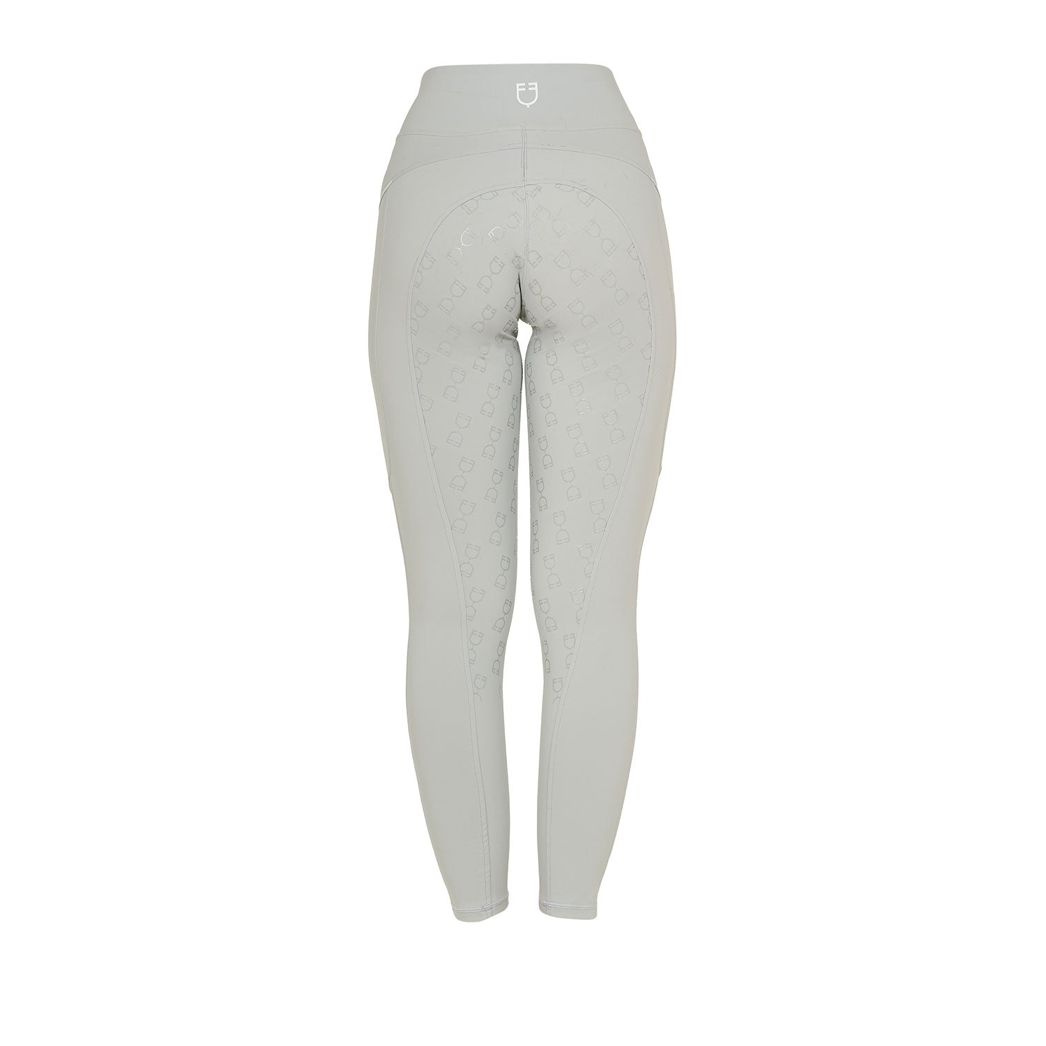 Equestro Leggings Donna Slim Fit Inserti Micro Mesh