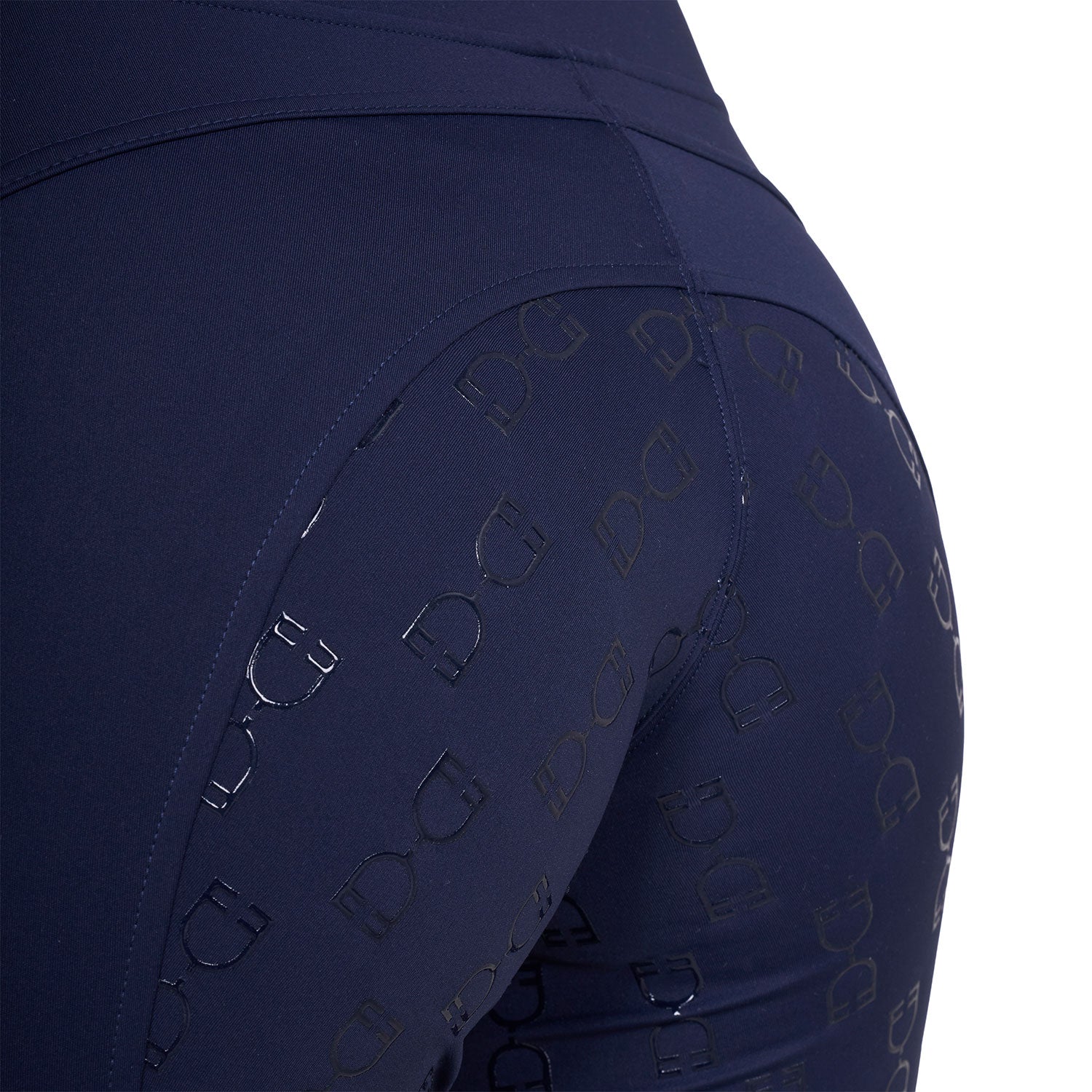 Equestro Leggings Donna Slim Fit Inserti Micro Mesh