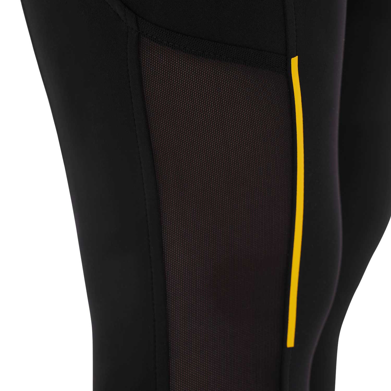 Equestro Leggings Donna Slim Fit Inserti Micro Mesh