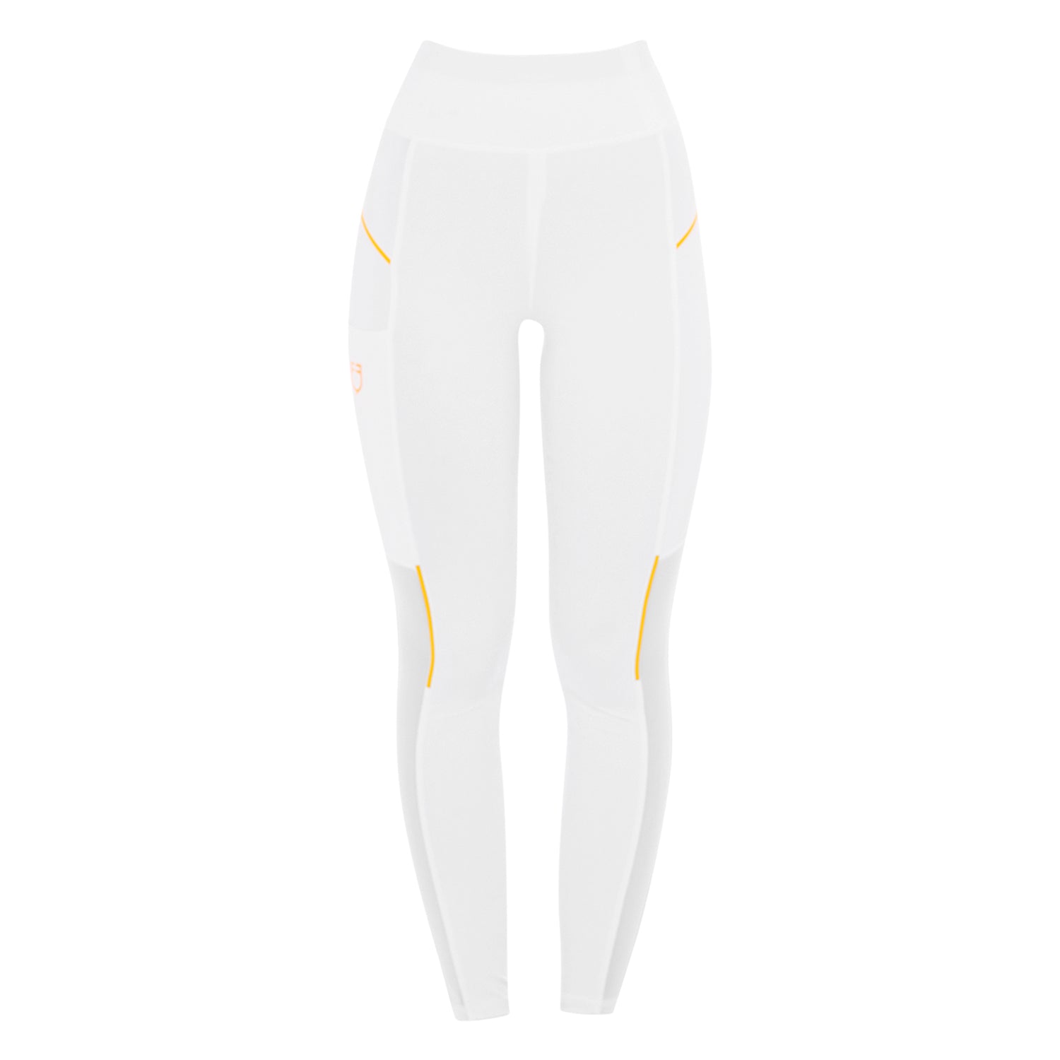 Equestro Leggings Donna Slim Fit Inserti Micro Mesh