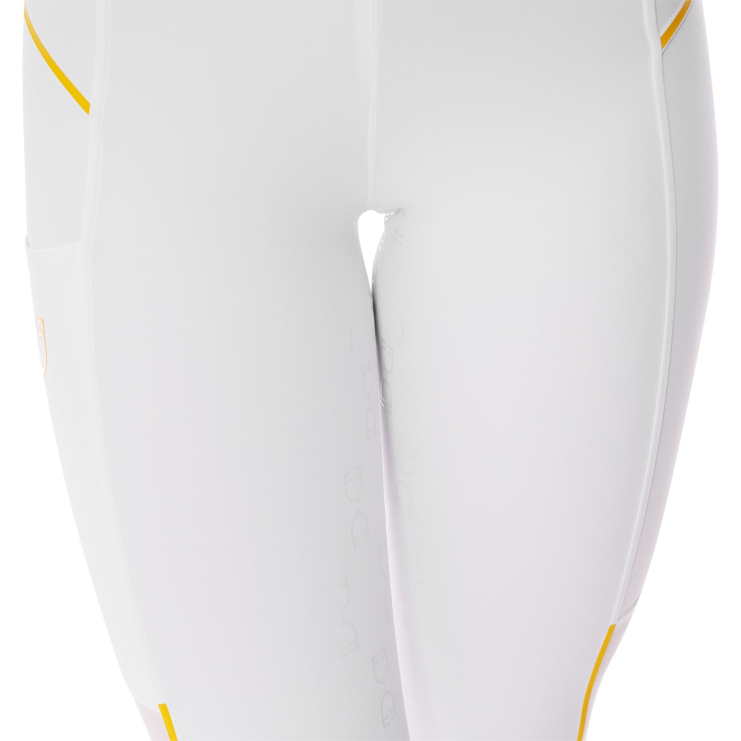 Equestro Leggings Donna Slim Fit Inserti Micro Mesh