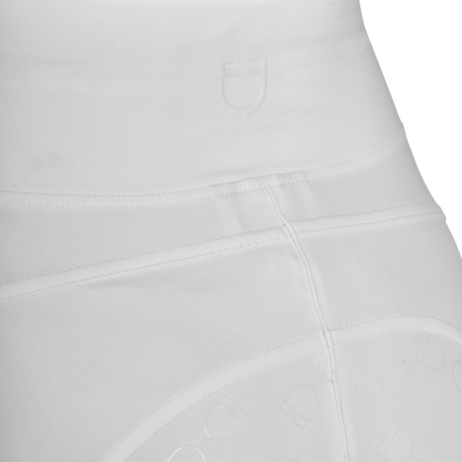 Equestro Leggings Donna Slim Fit Inserti Micro Mesh