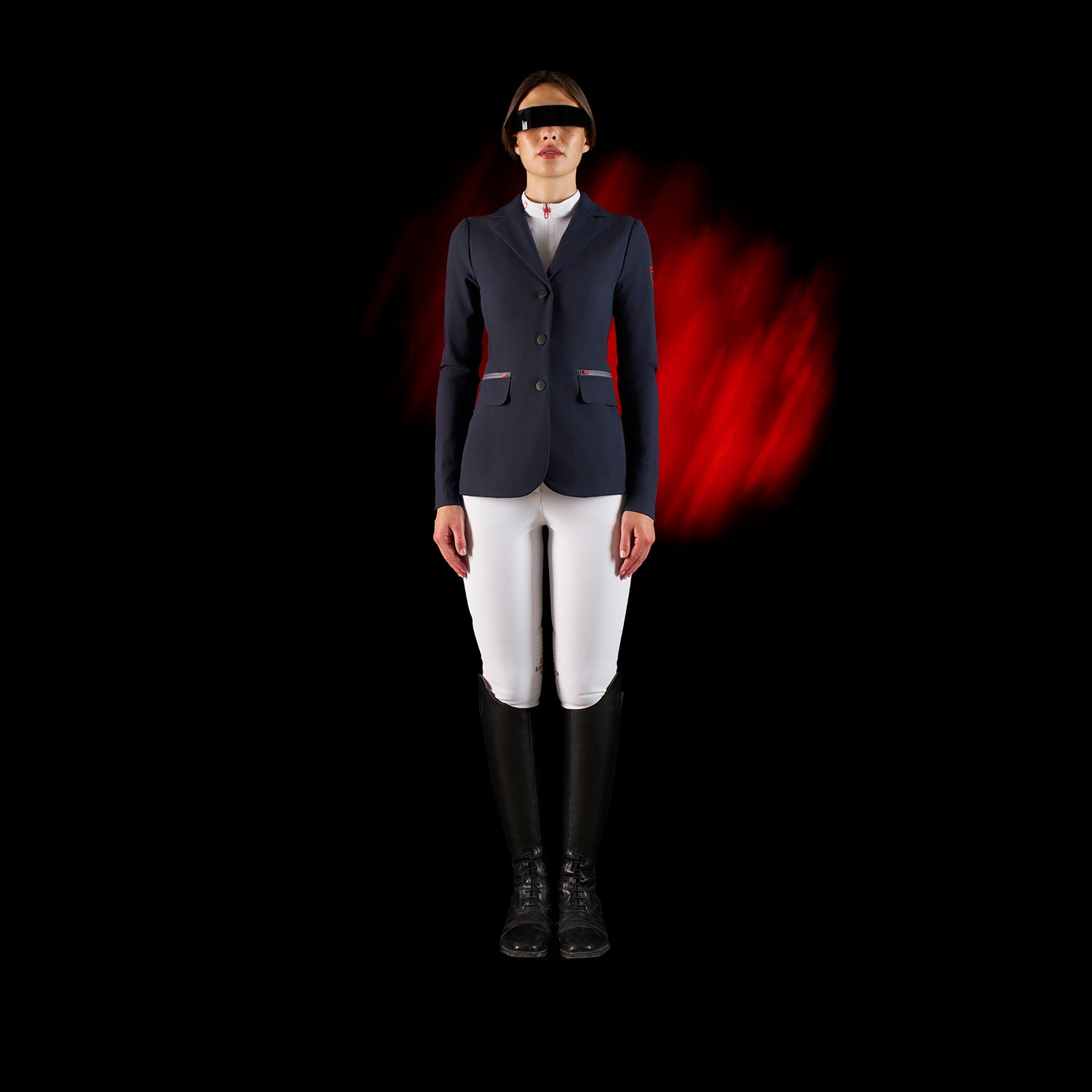 Giacca concorso donna Equestro Ridertechnology cuciture termosaldate