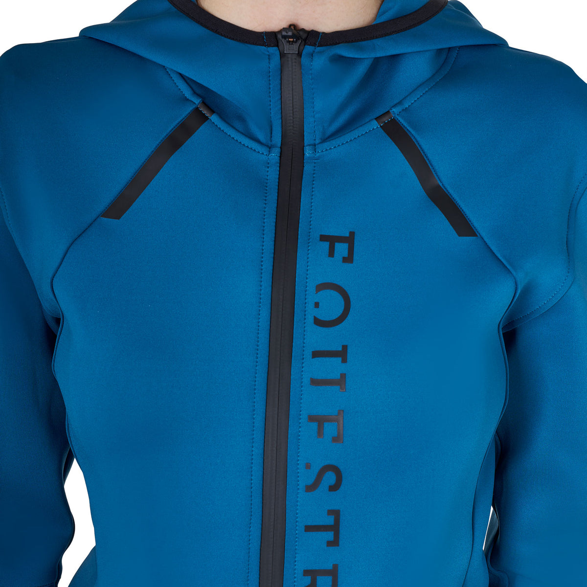 Equestro Felpa Tecnica da Donna in Jersey con Zip