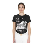 Equestro T Shirt da Donna in Cotone Horse Lover