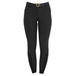 Equestro Pantaloni Donna Full Grip a Vita Alta Foderati