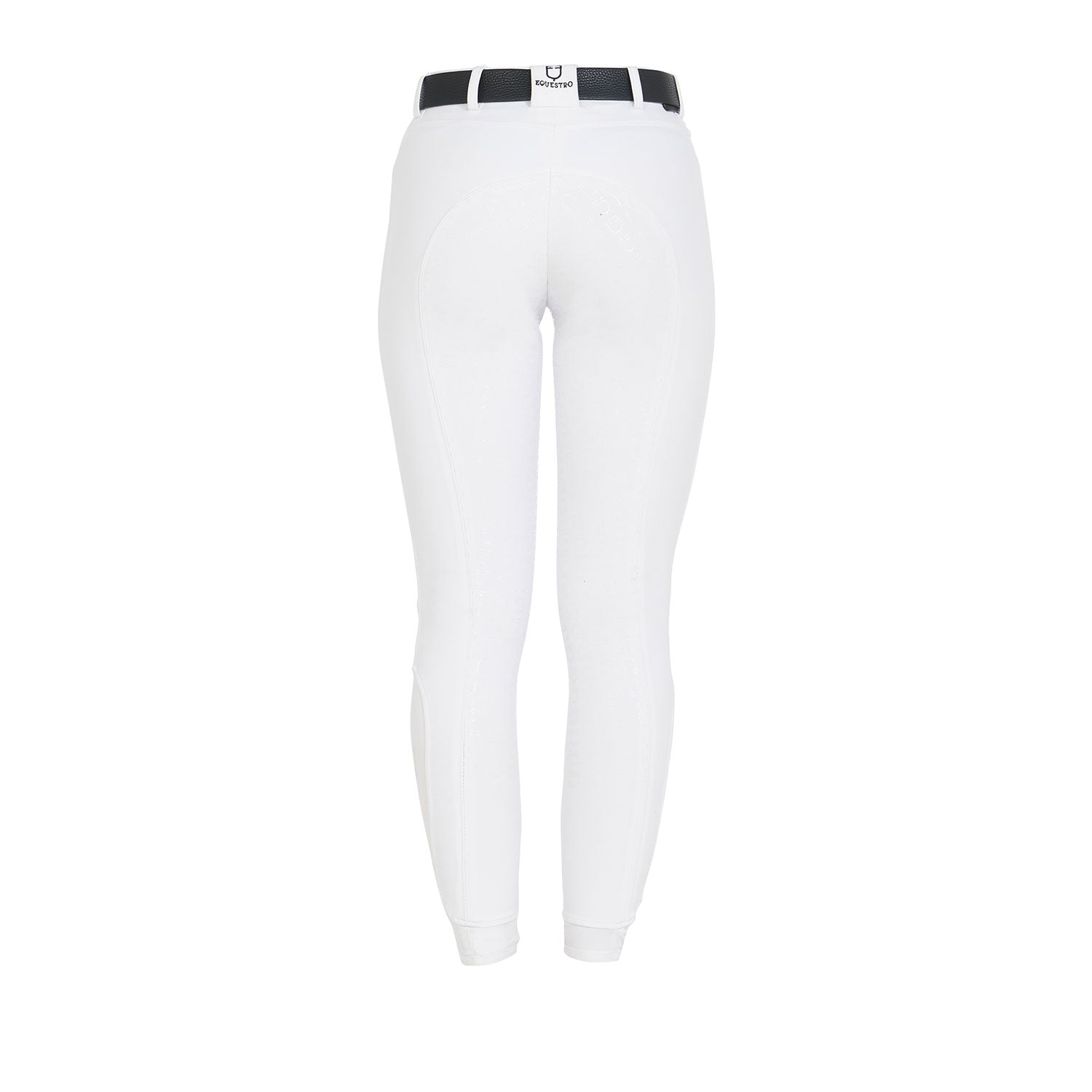 Equestro Pantaloni Donna Full Grip a Vita Alta Foderati