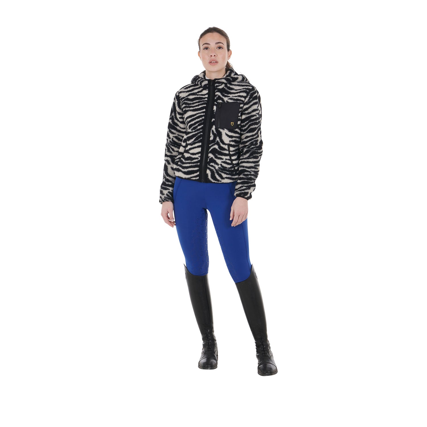 Equestro Leggings da Donna con Fodera in Pile