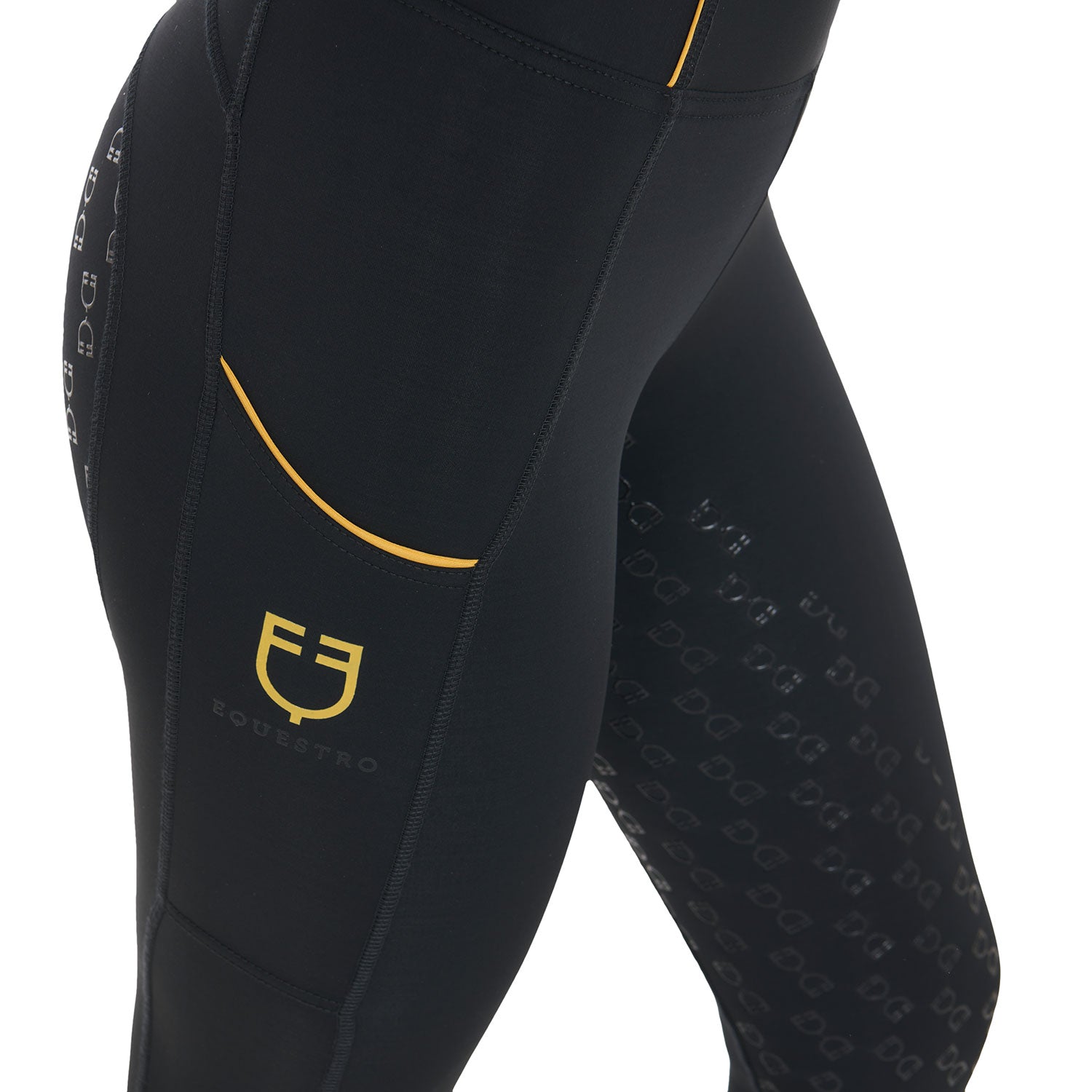 Equestro Leggings da Donna con Fodera in Pile