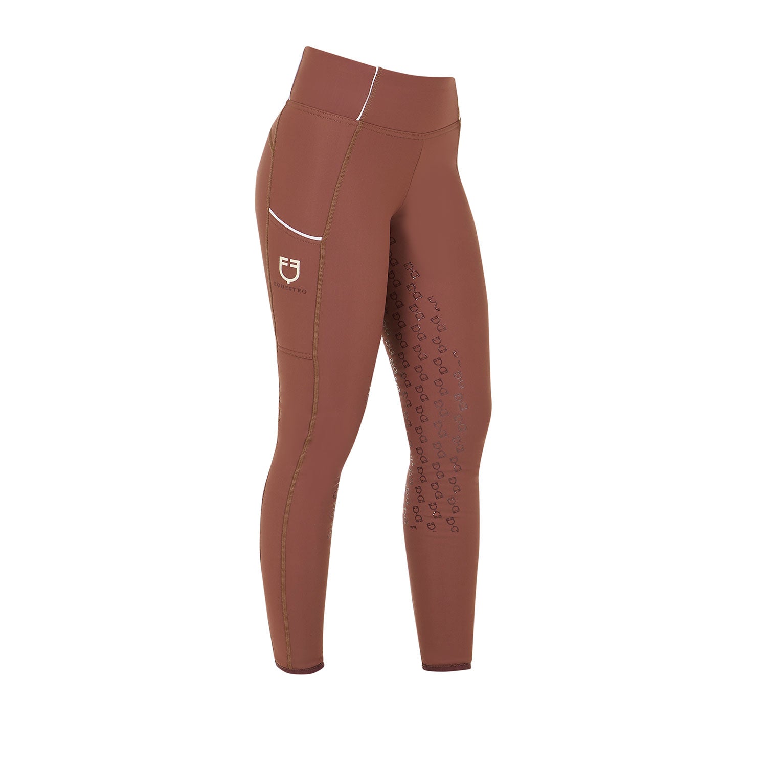 Equestro Leggings da Donna con Fodera in Pile