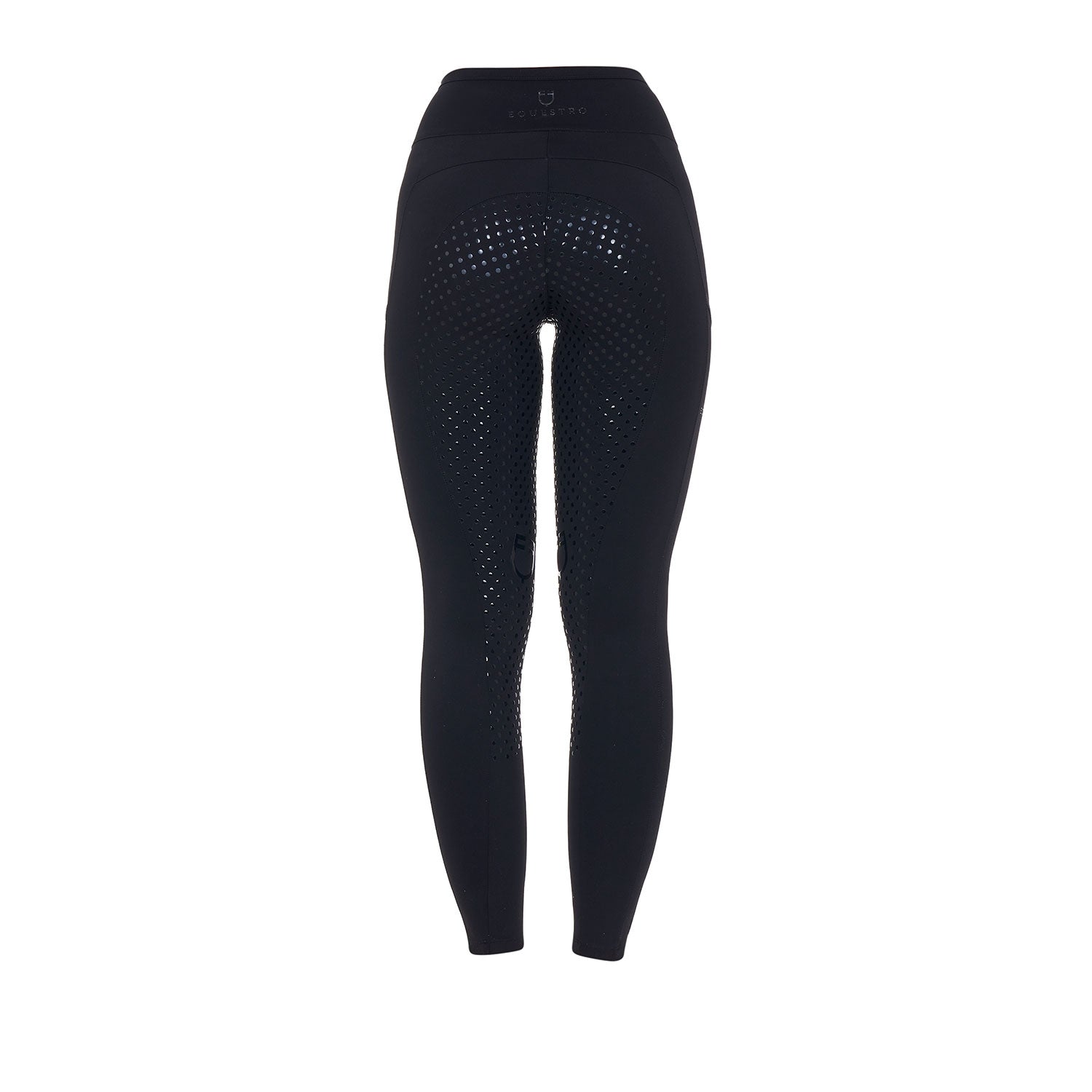Equestro Leggins Donna con Decorazioni Perforate