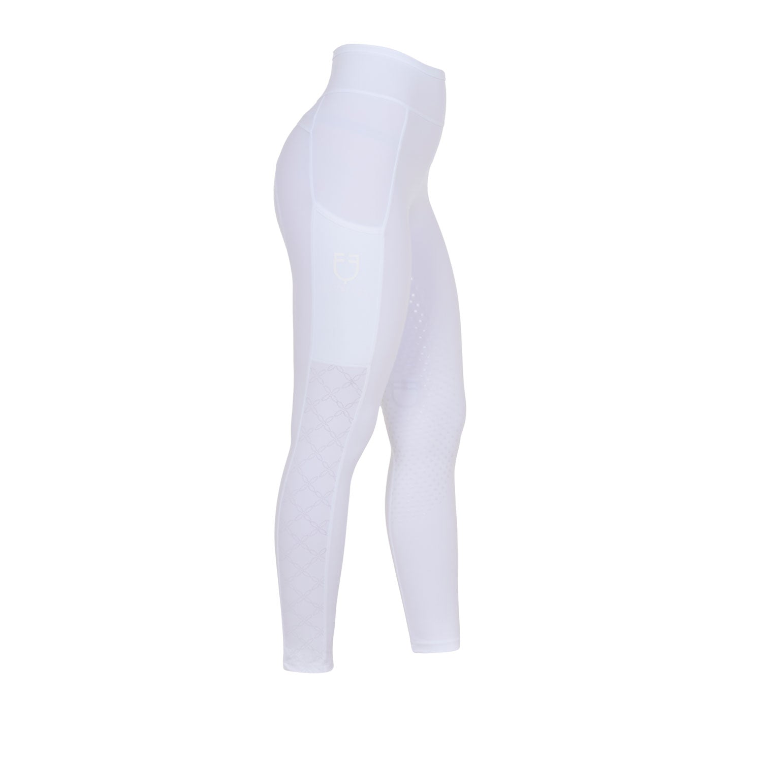 Equestro Leggins Donna con Decorazioni Perforate