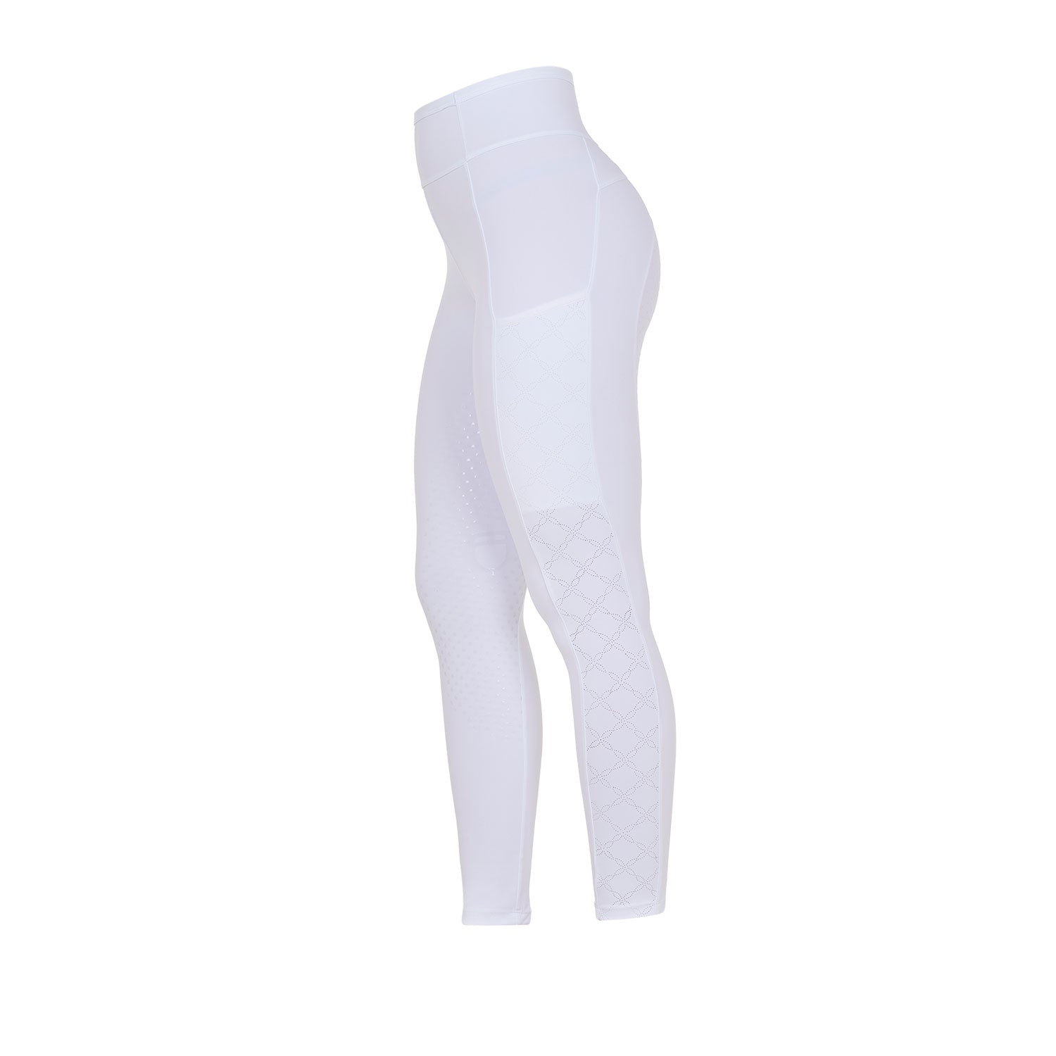 Equestro Leggins Donna con Decorazioni Perforate