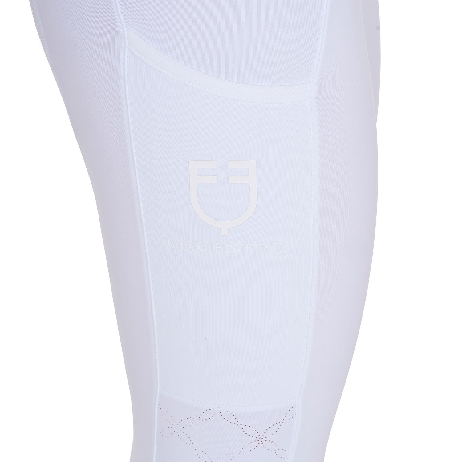 Equestro Leggins Donna con Decorazioni Perforate