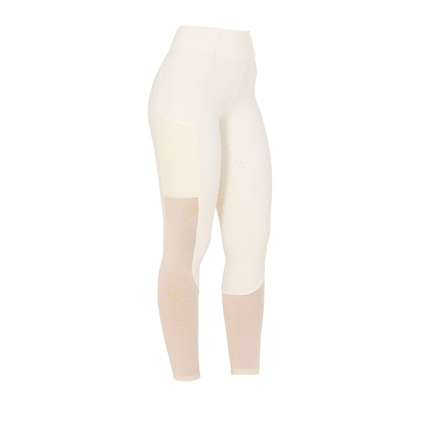 Leggins donna Equestro full grip con inserti perforati 2025