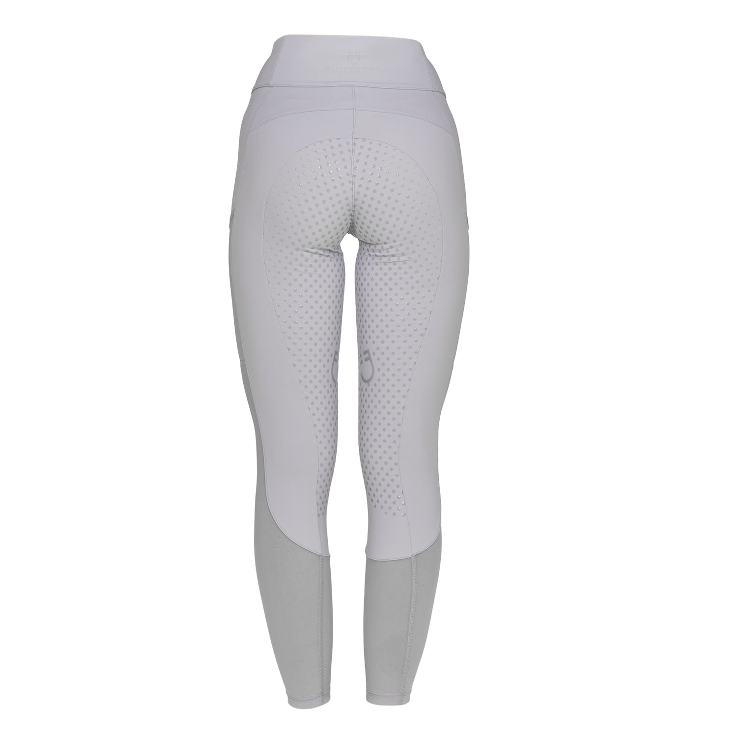 Equestro Leggings Donna Full Grip con Inserti Perforati
