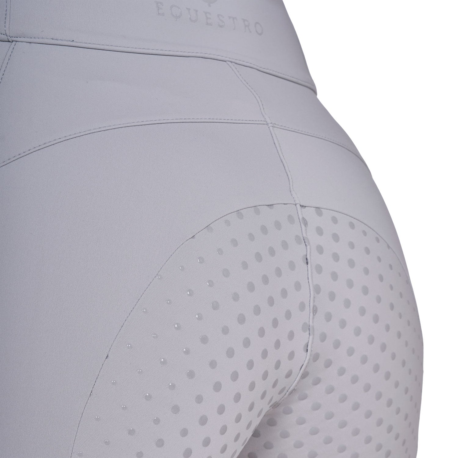Equestro Leggings Donna Full Grip con Inserti Perforati