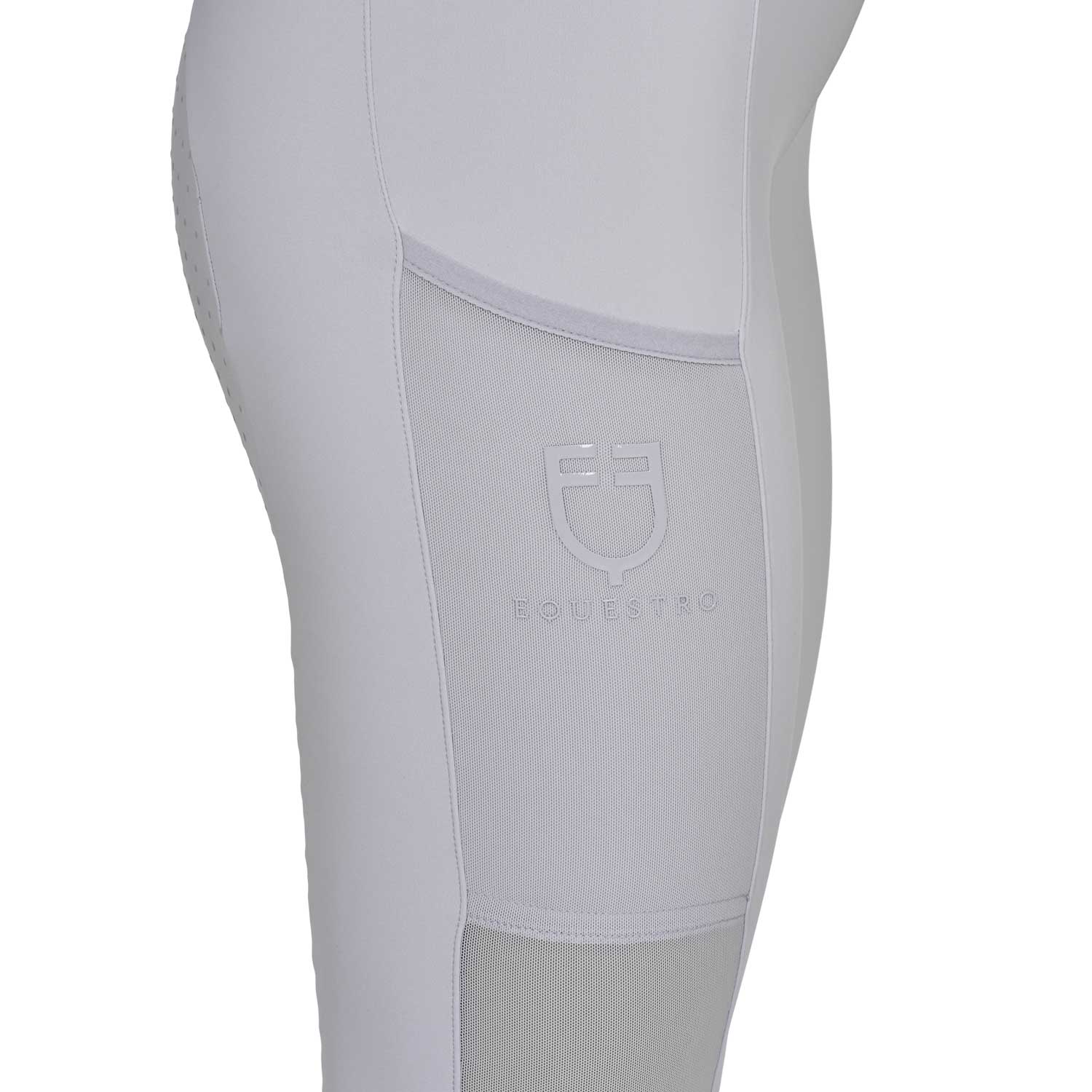 Equestro Leggings Donna Full Grip con Inserti Perforati