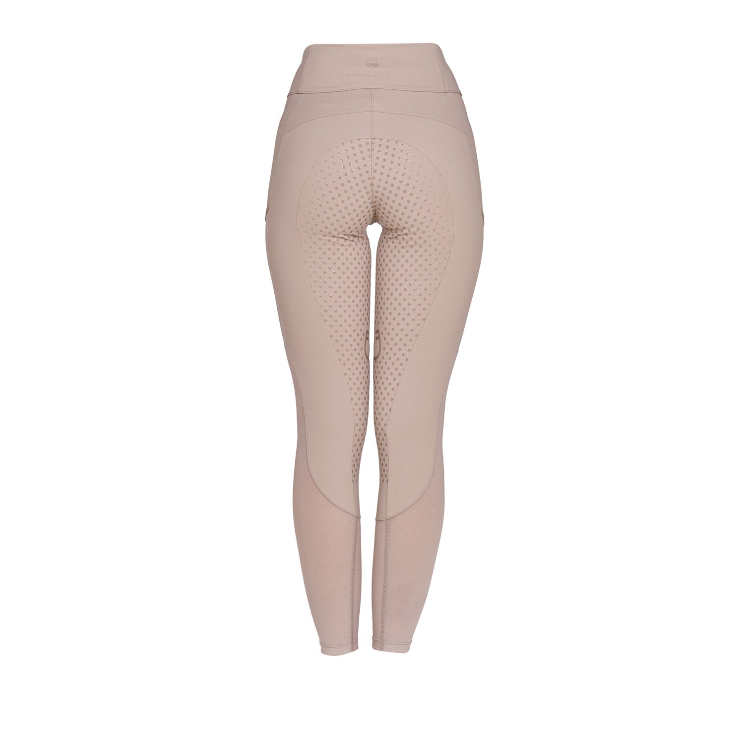 Equestro Leggings Donna Full Grip con Inserti Perforati
