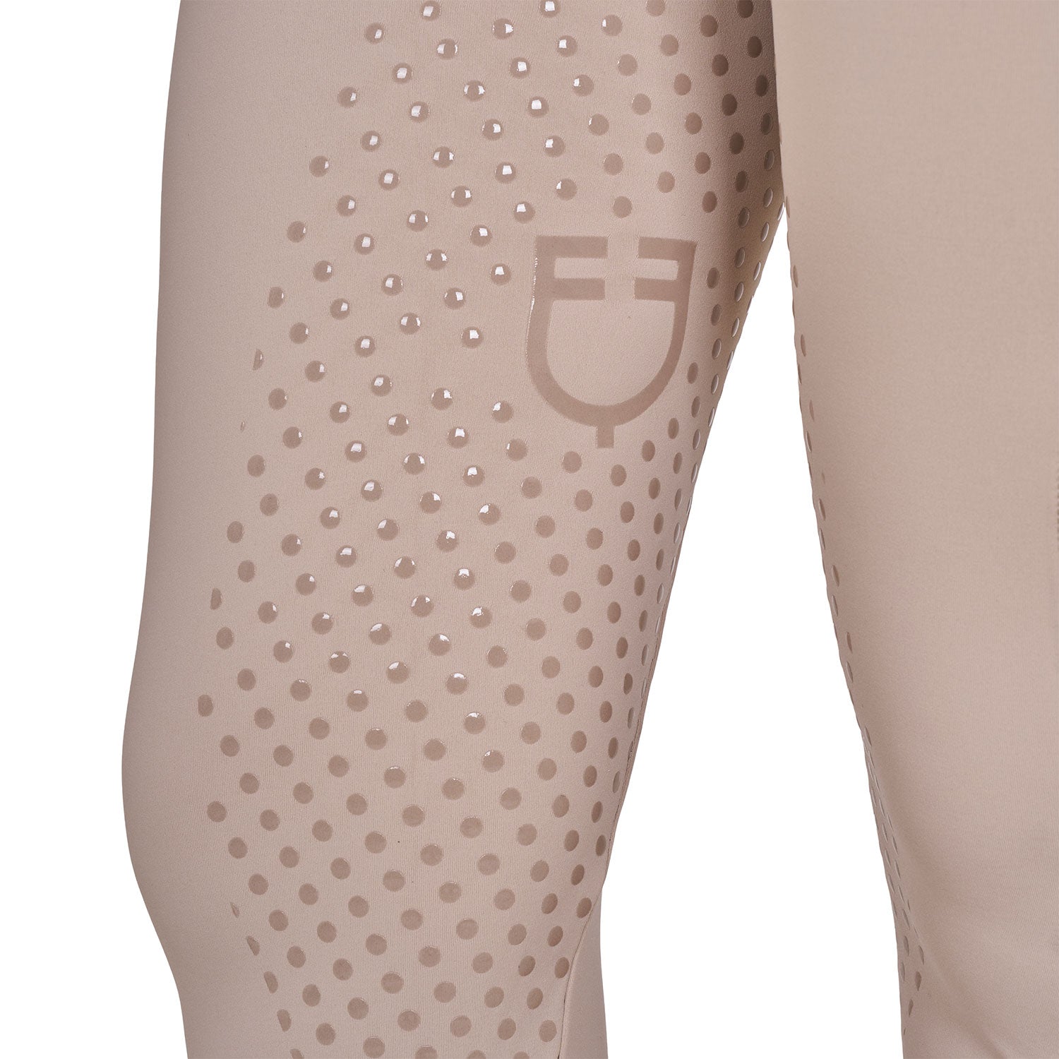 Equestro Leggings Donna Full Grip con Inserti Perforati