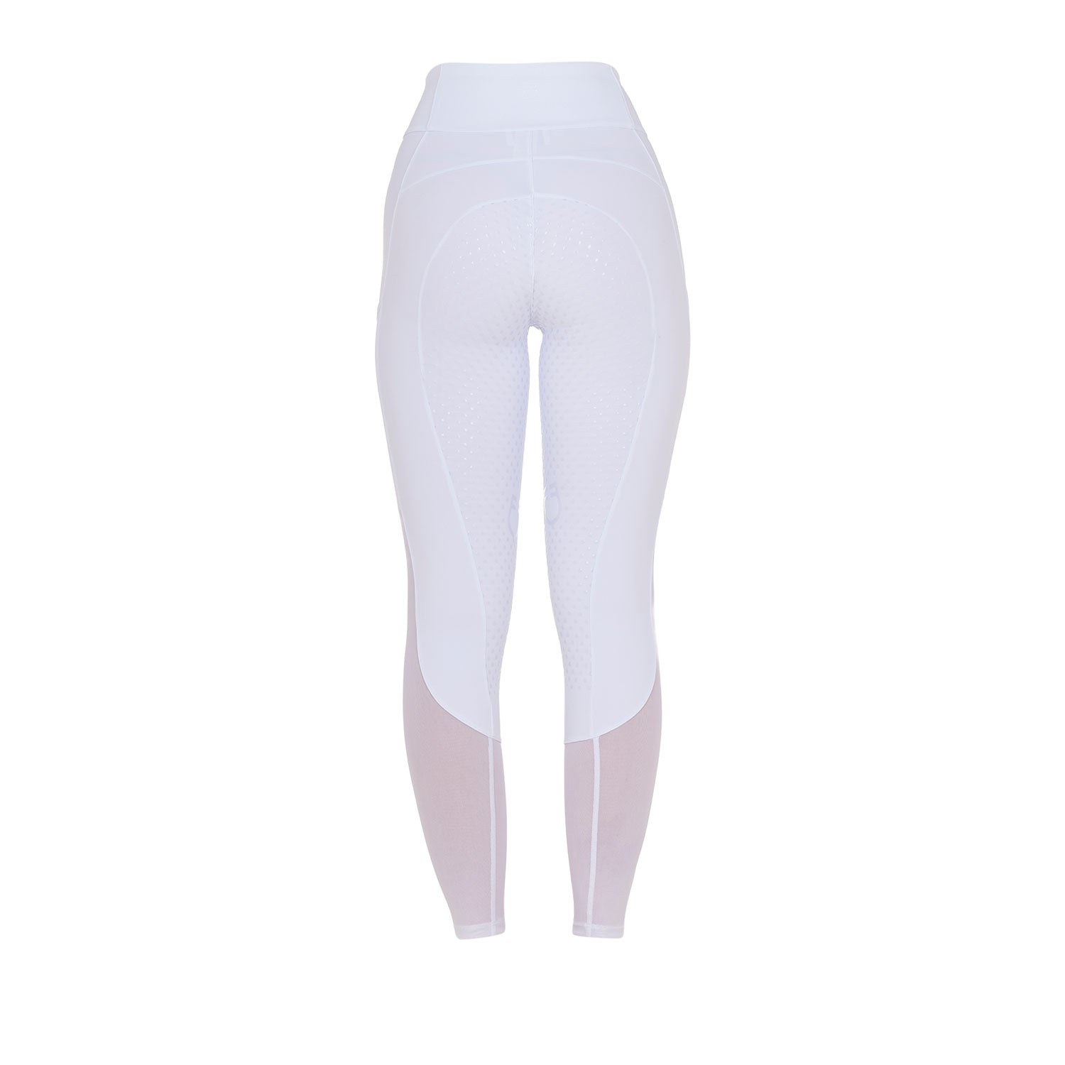 Equestro Leggings Donna Full Grip con Inserti Perforati