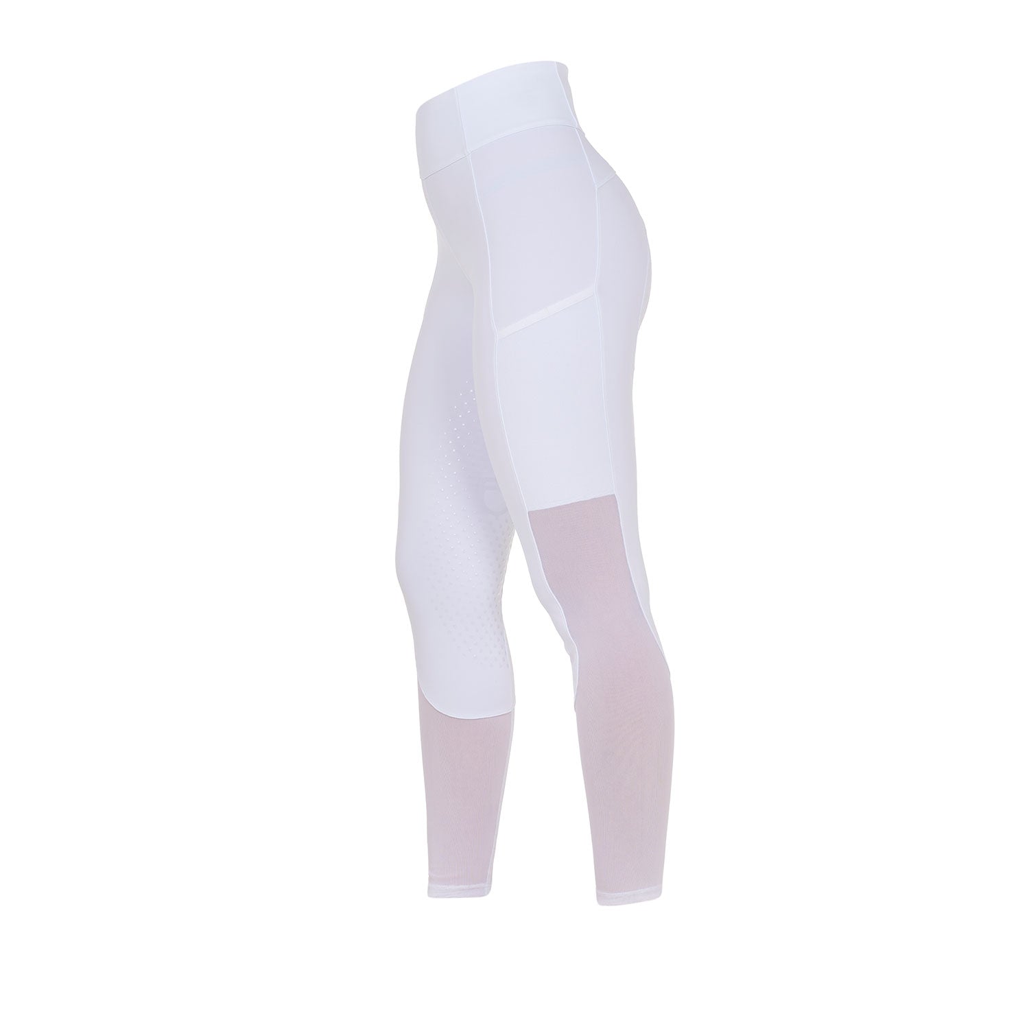 Equestro Leggings Donna Full Grip con Inserti Perforati