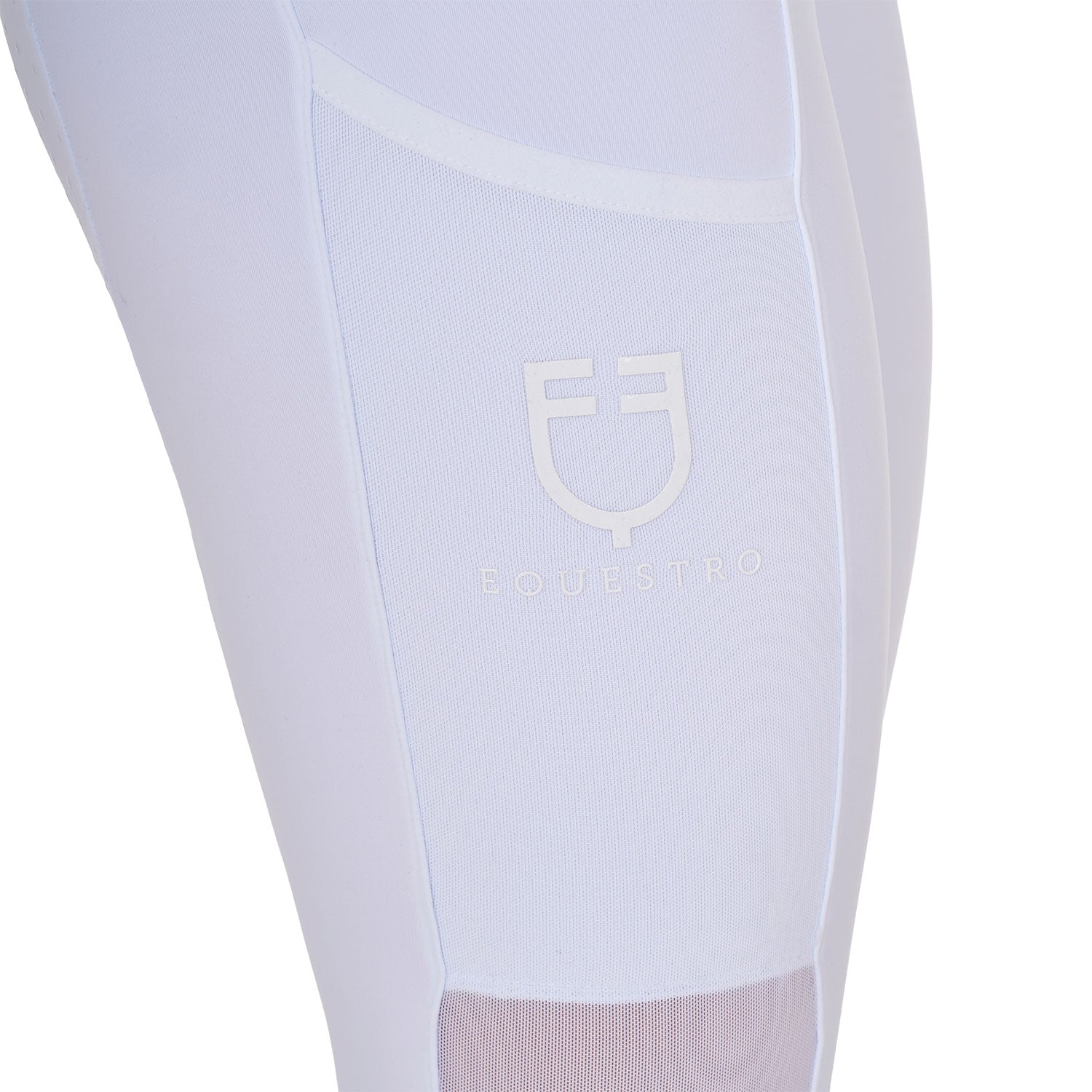 Equestro Leggings Donna Full Grip con Inserti Perforati