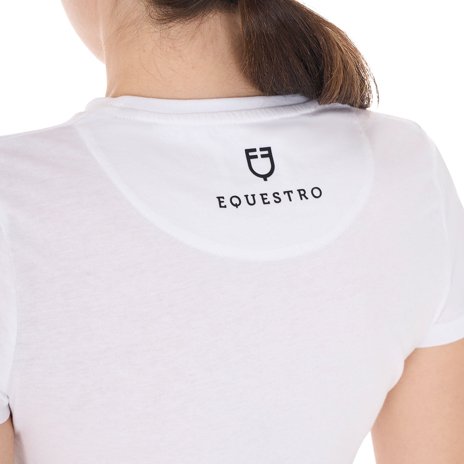 Equestro T Shirt Donna Eq in Cotone