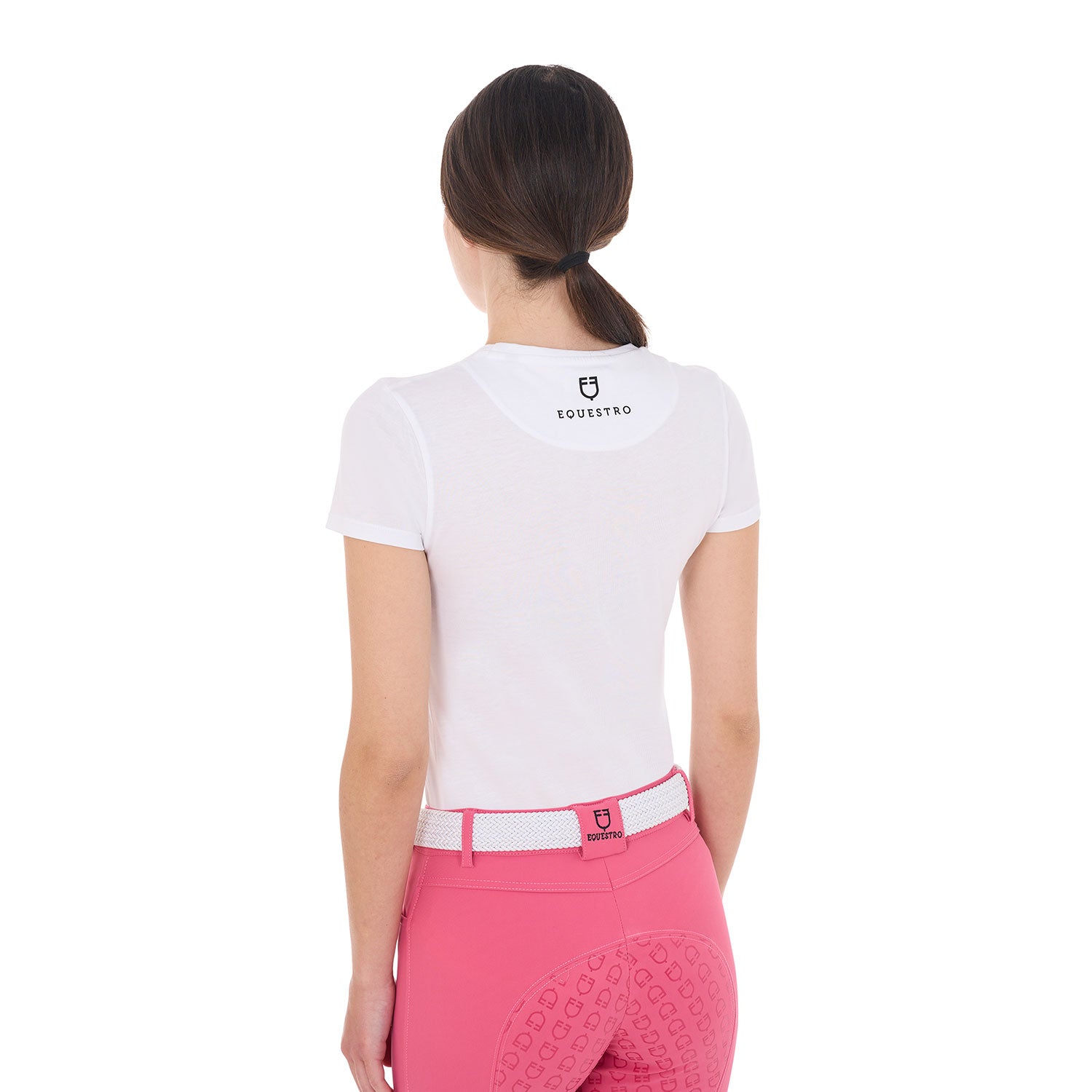 Equestro T Shirt Donna So Lovely in Cotone