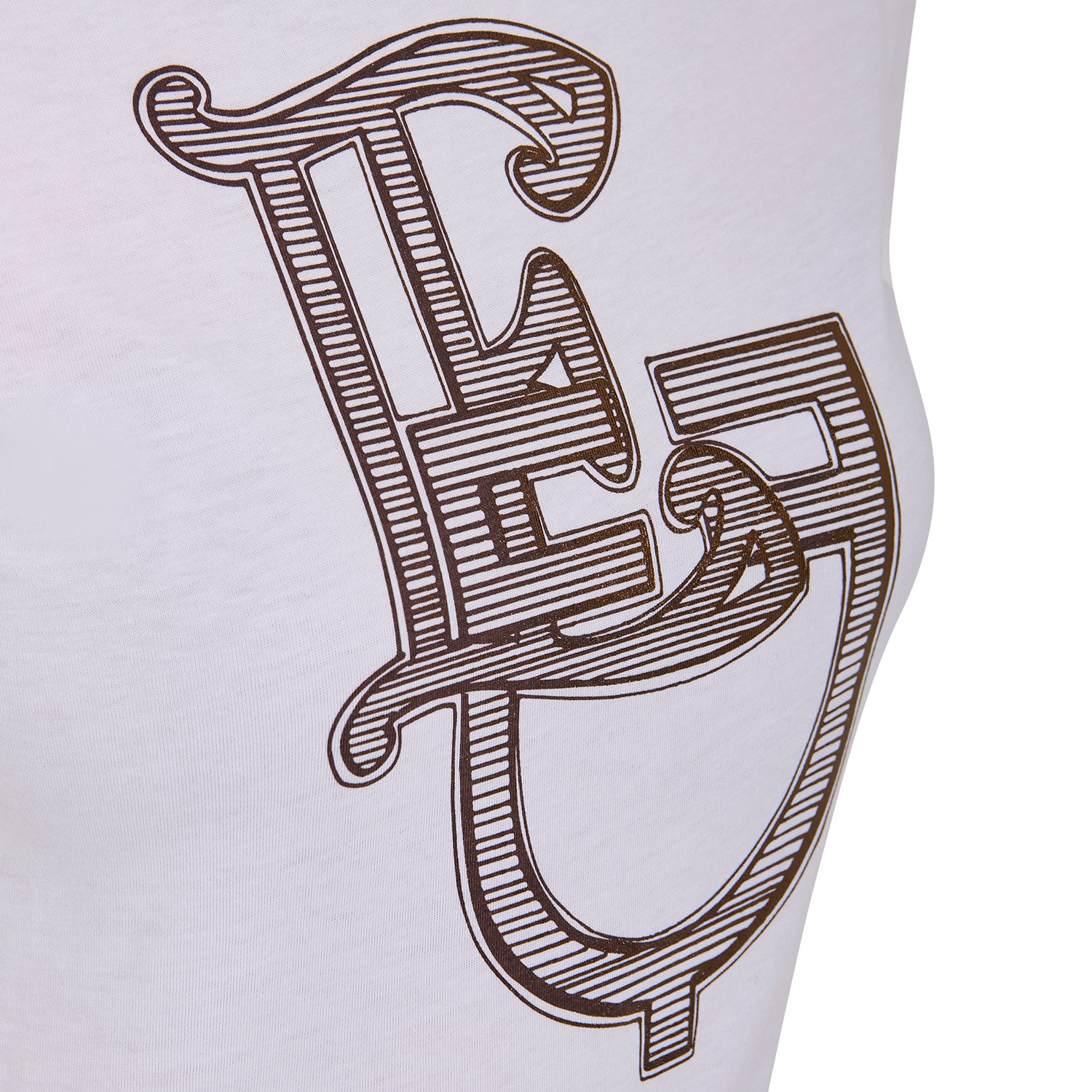 Equestro T Shirt Donna Lamina Monogram in Cotone