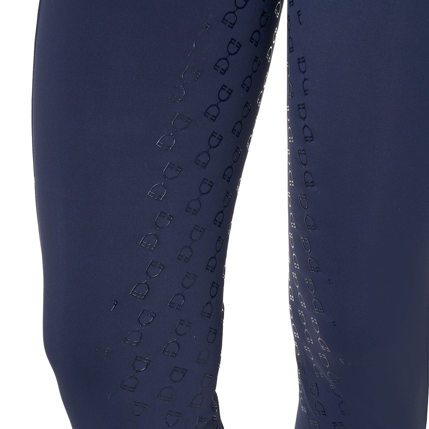 Equestro Leggings Donna a Vita Alta con Passanti
