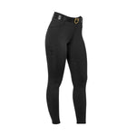 Equestro Leggings Donna a Vita Alta con Passanti